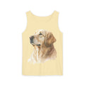 golden retriever watercolor shirt, golden retriever tank top, dog lover summer clothing, golden retriever dad shirt, dog lover clothing