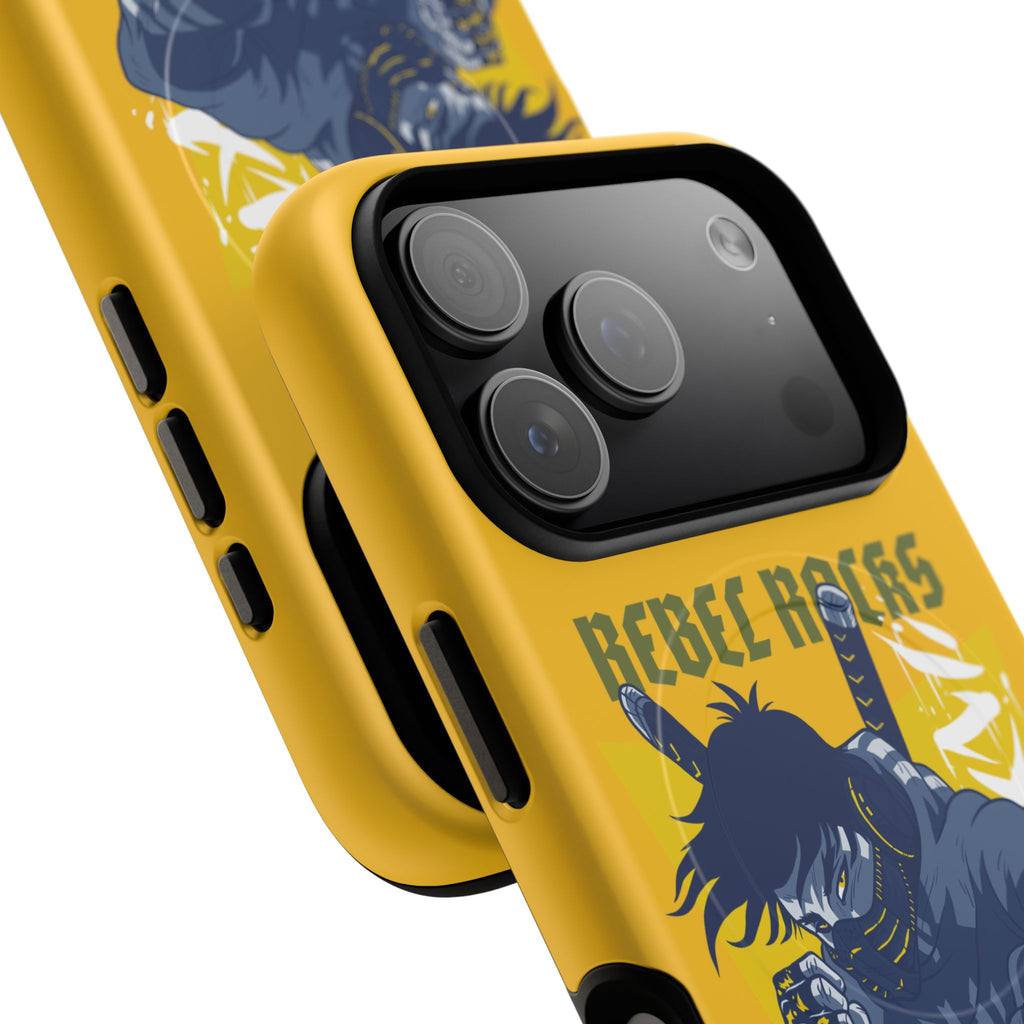 Rebel Ninja Illustration Phone Case | Tough Magnetic Case