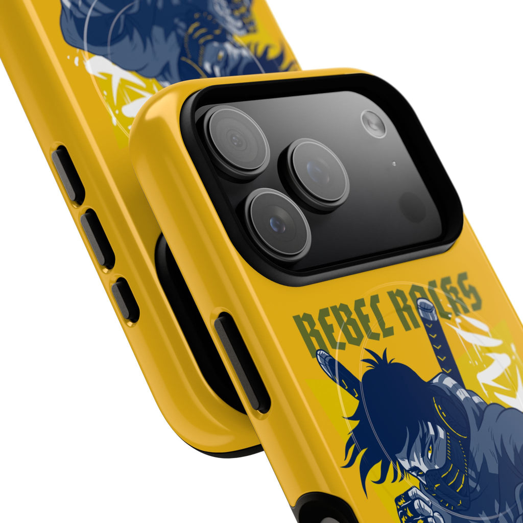 Rebel Ninja Illustration Phone Case | Tough Magnetic Case