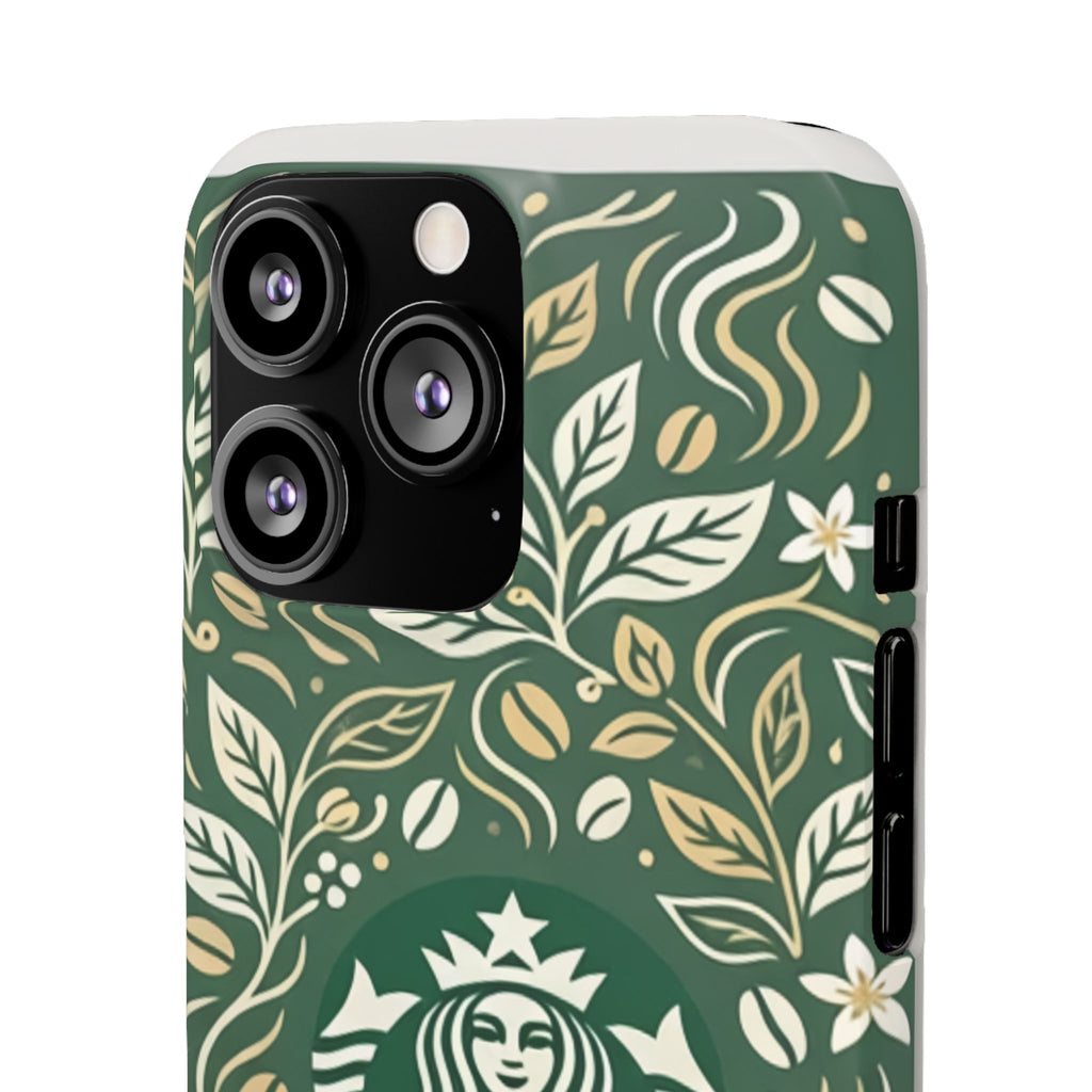 Starbucks Logo Phone Case | Green Coffee Shop iPhone Case