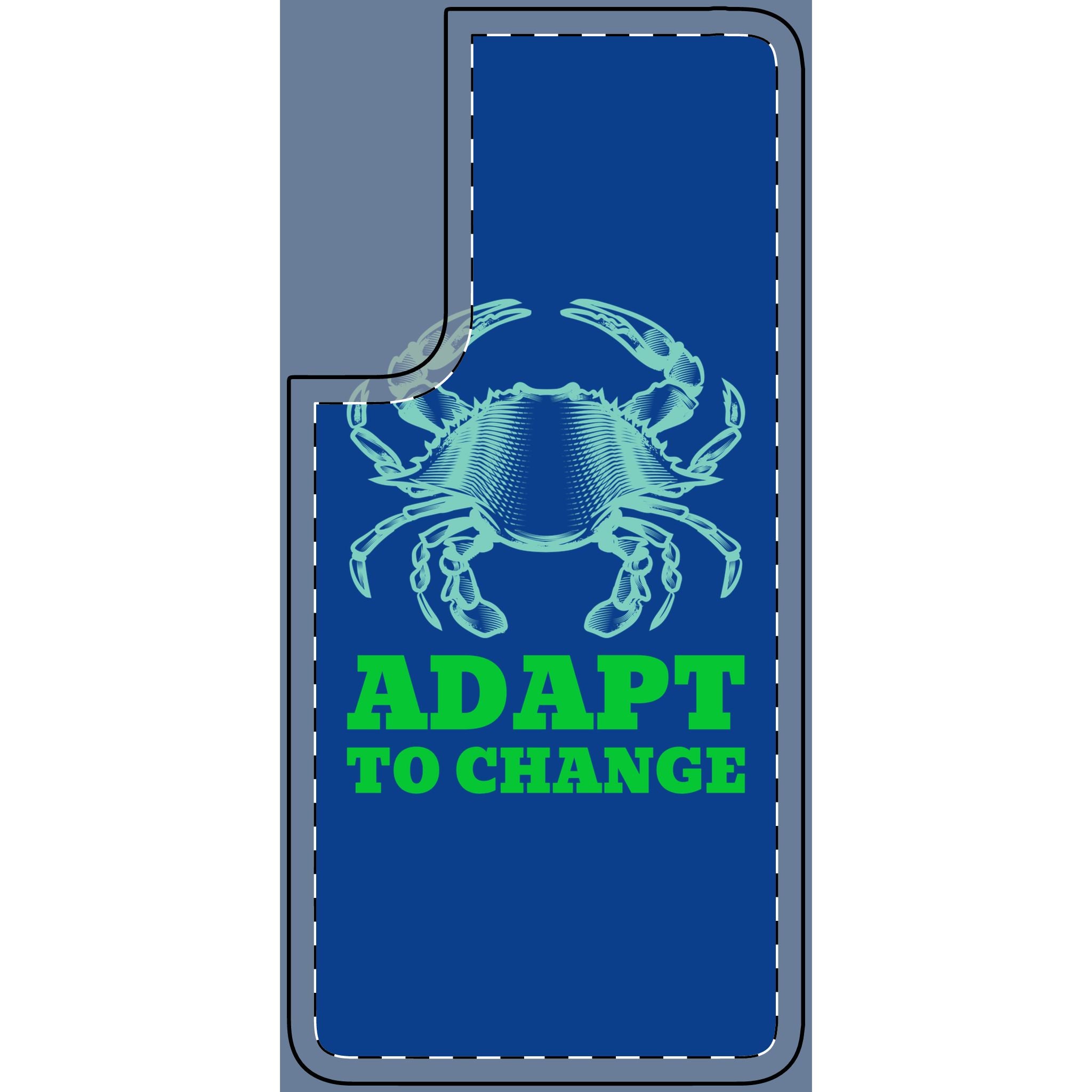 Crab illustration Adapt to Change Phone Cover