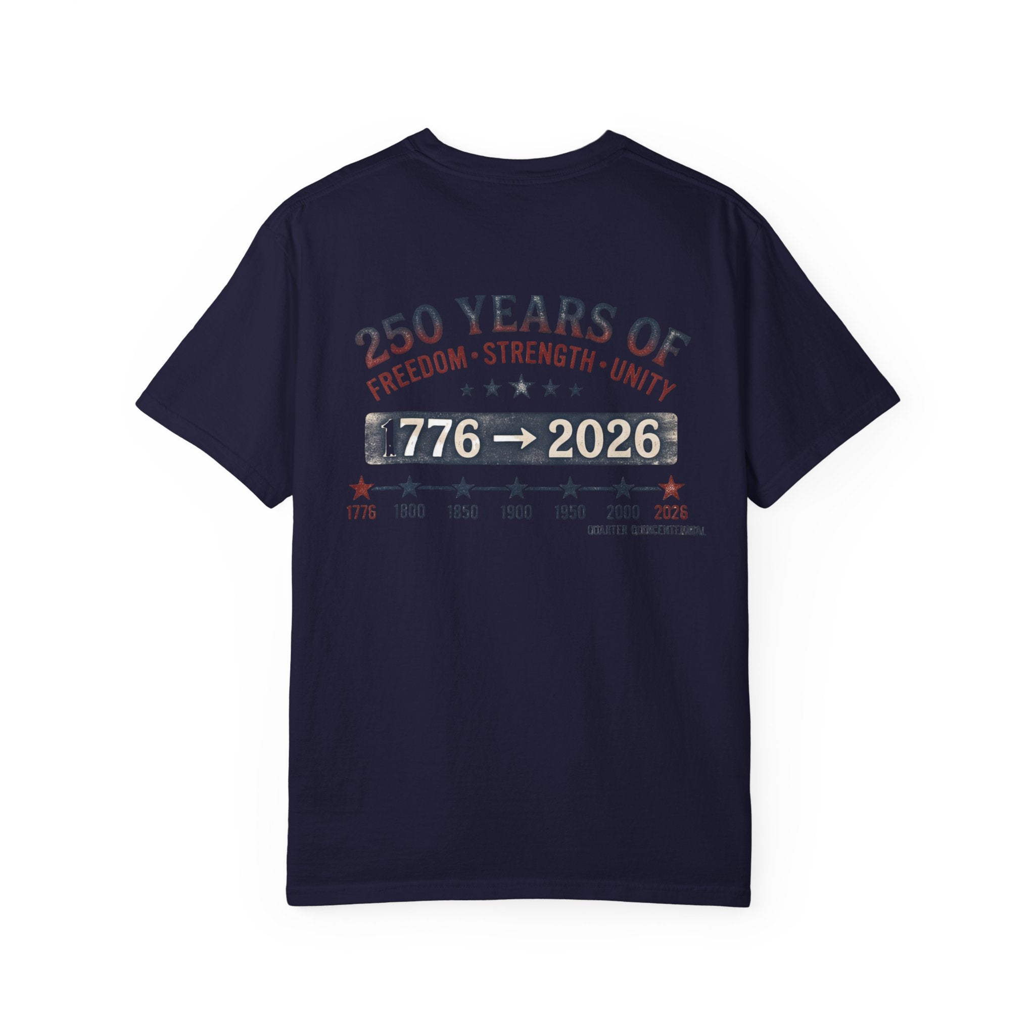 America 250th Anniversary T-Shirt — "Happy 250th Birthday America" Patriotic Tee (1776–2026)