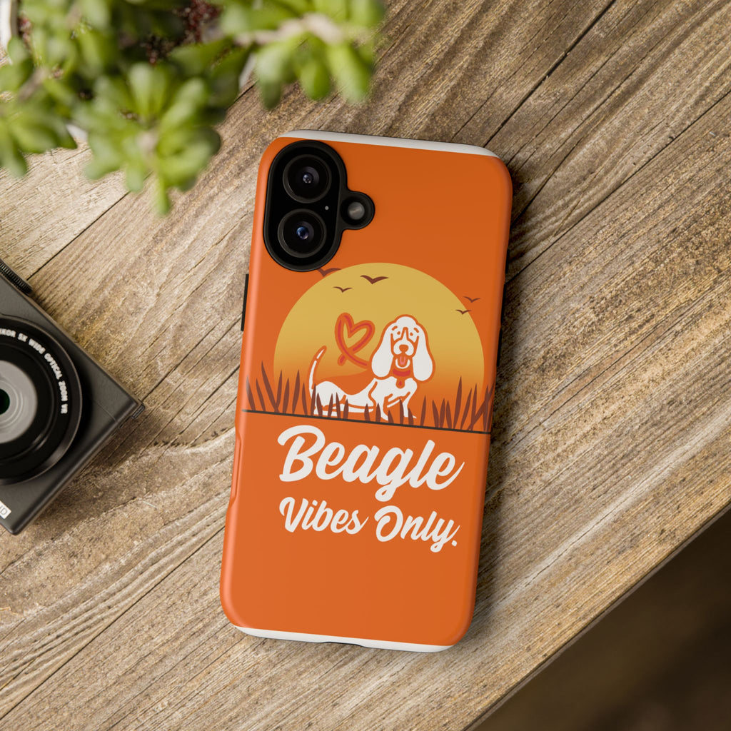 Beagle Vibes Only Phone Case | Tough Cases