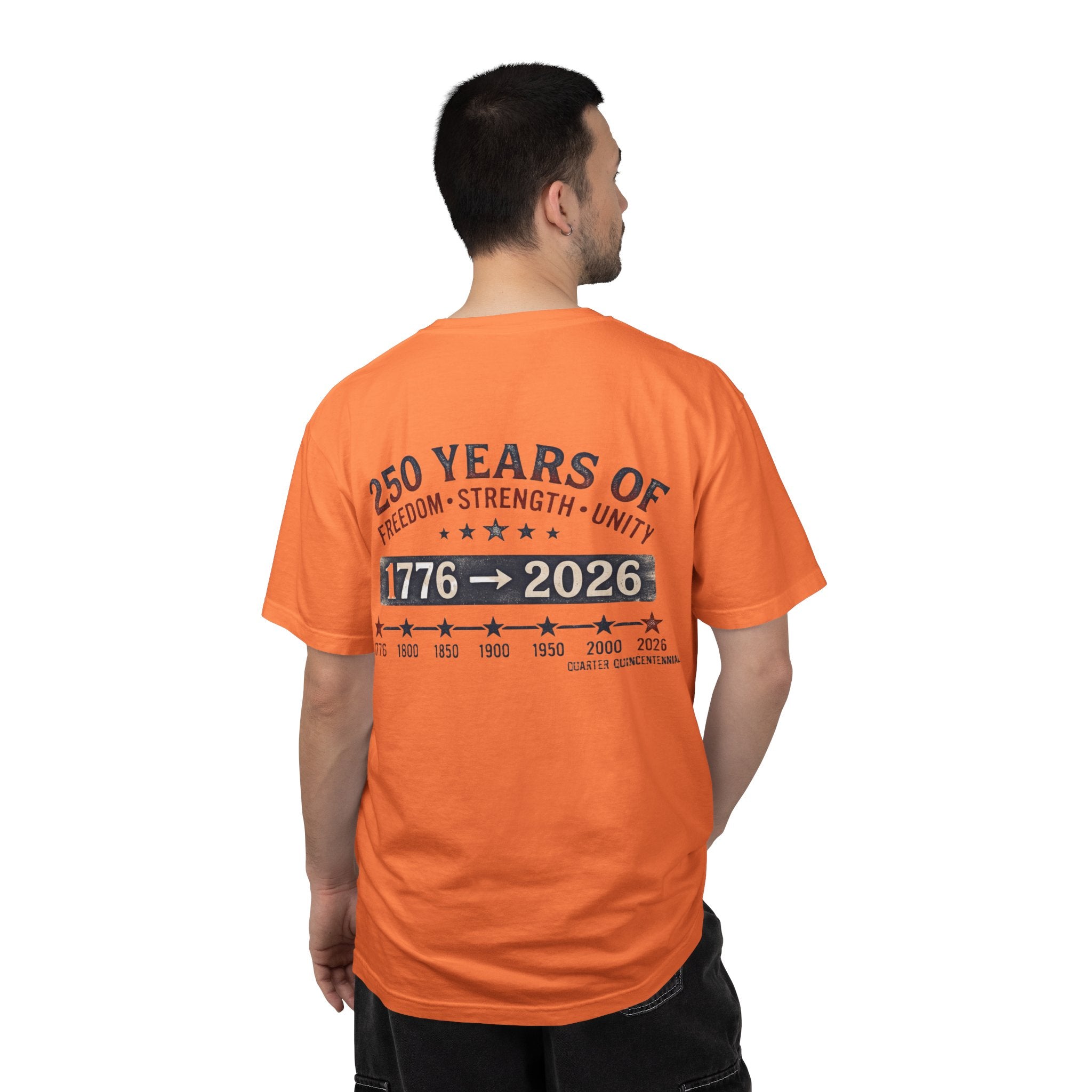 America 250th Anniversary T-Shirt — "Happy 250th Birthday America" Patriotic Tee (1776–2026)