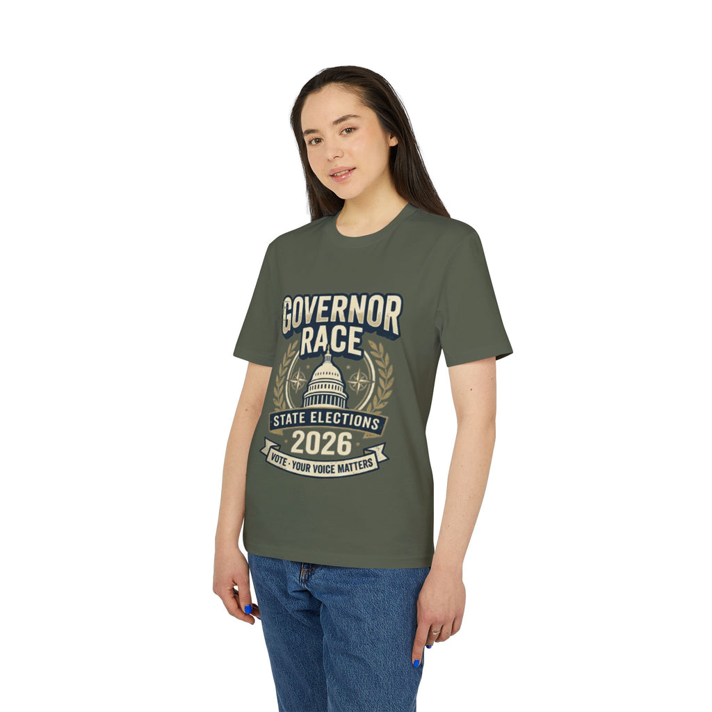 Governor Race 2026 T-Shirt | State Elections, Vote Your Voice Matters