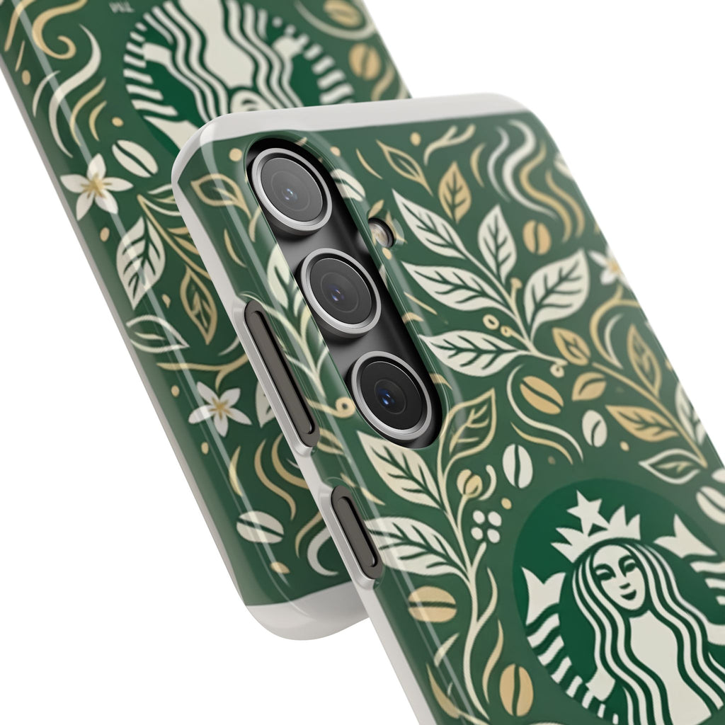 Starbucks Logo Phone Case | Green Coffee Shop iPhone Case