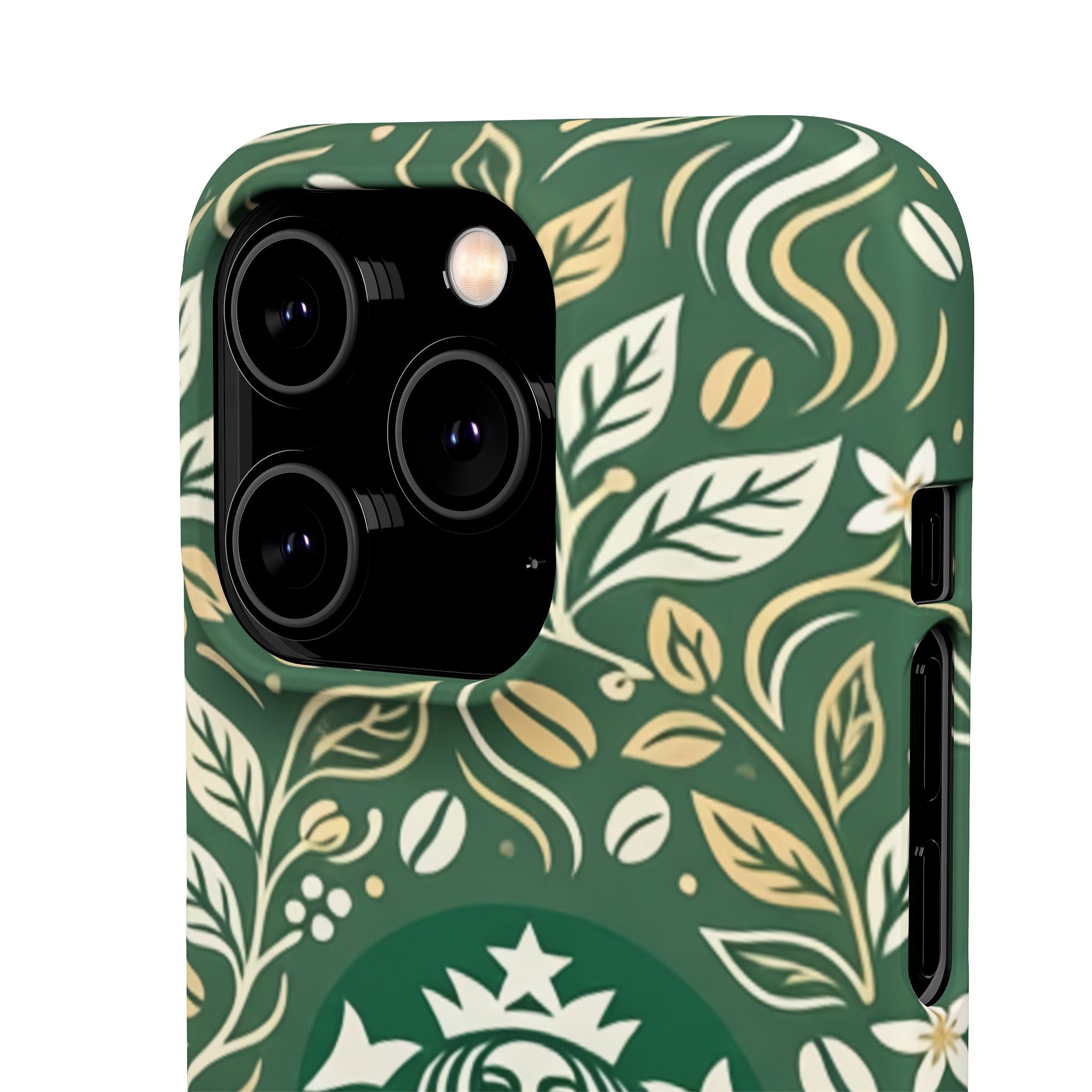 Starbucks Logo Phone Case | Green Coffee Shop iPhone Case