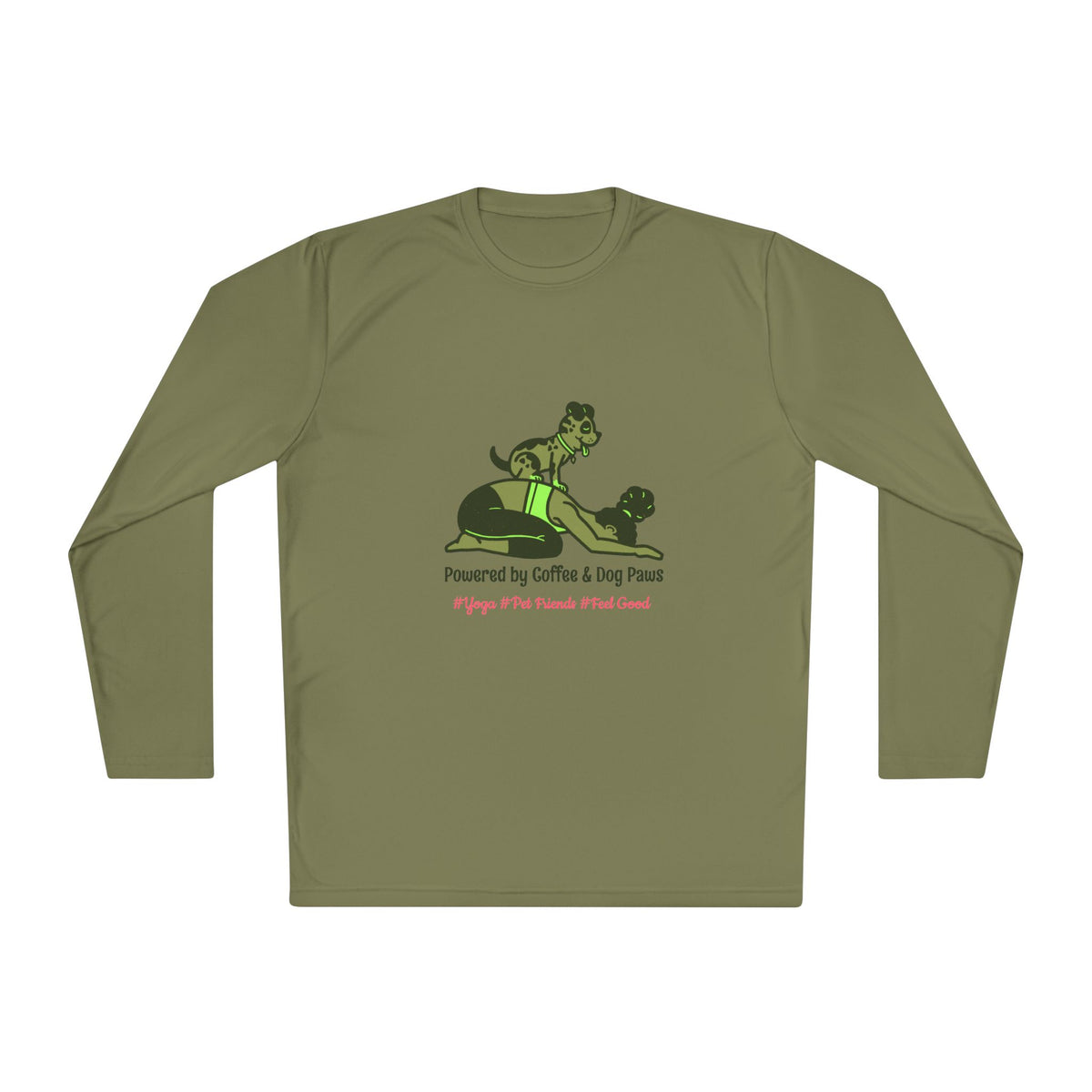 Dog Mom Yoga Shirt  Funny Dog Lover Grap | Funny Dog Lover Graphic Tee |  Pet Lover Performance Tee