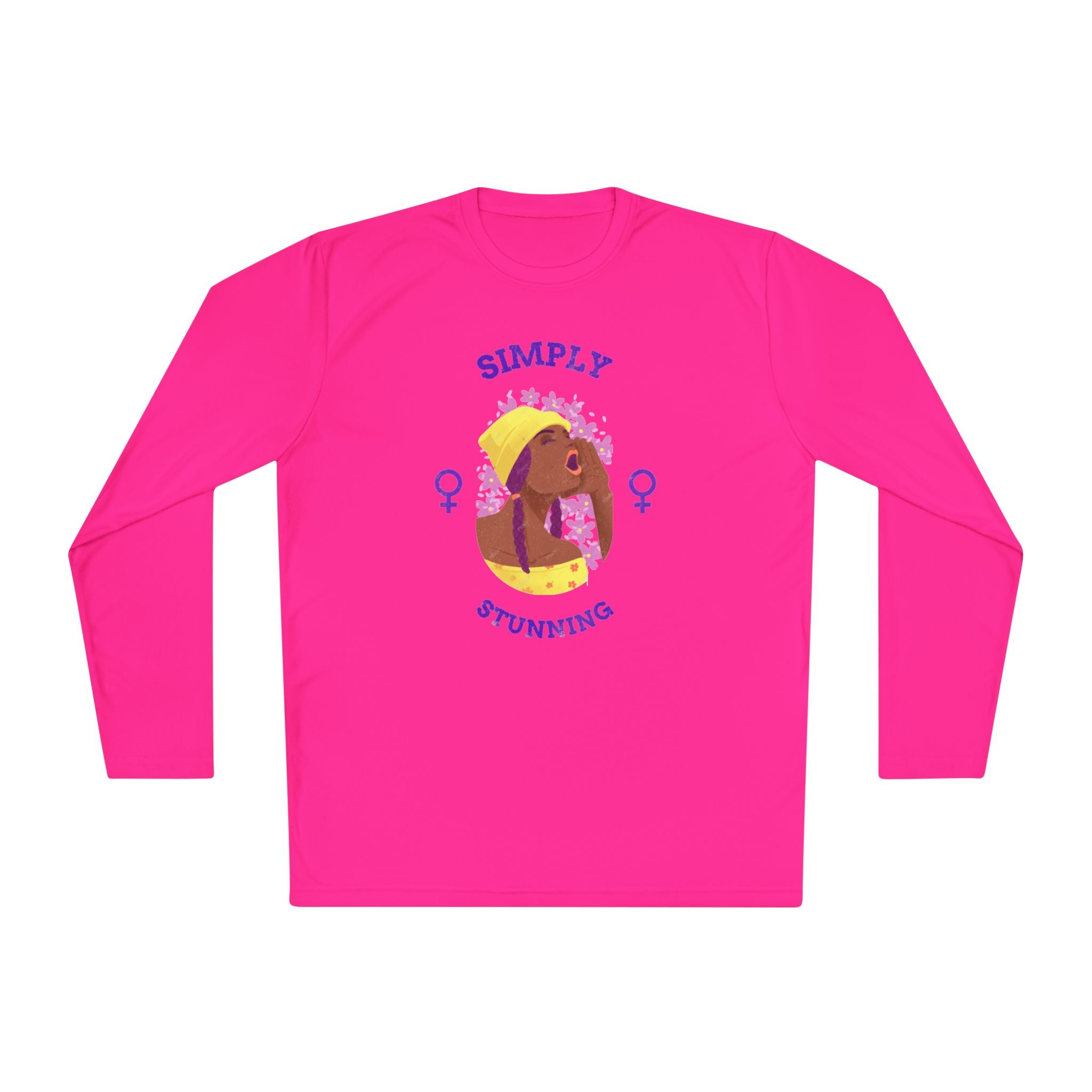 Simply Stunning sloth shirt | Long Sleeve Tee | Feminist femme design
