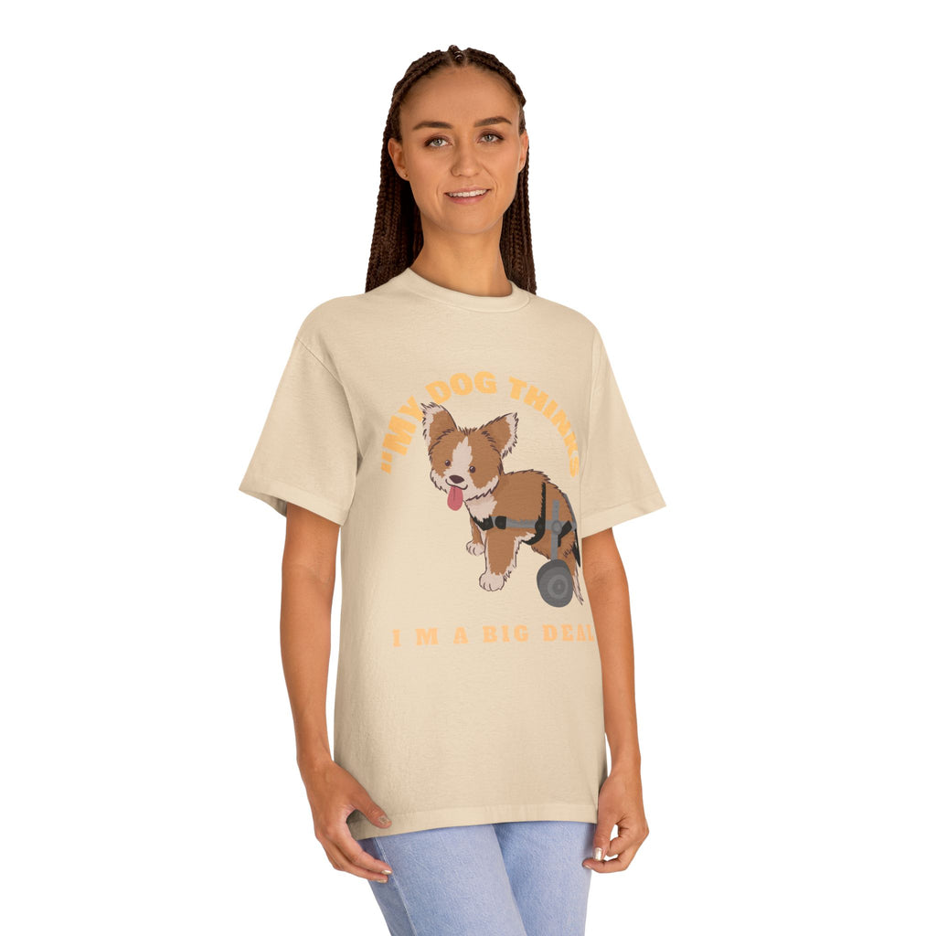 Funny dog lover tee, Comfortable cotton dog shirt