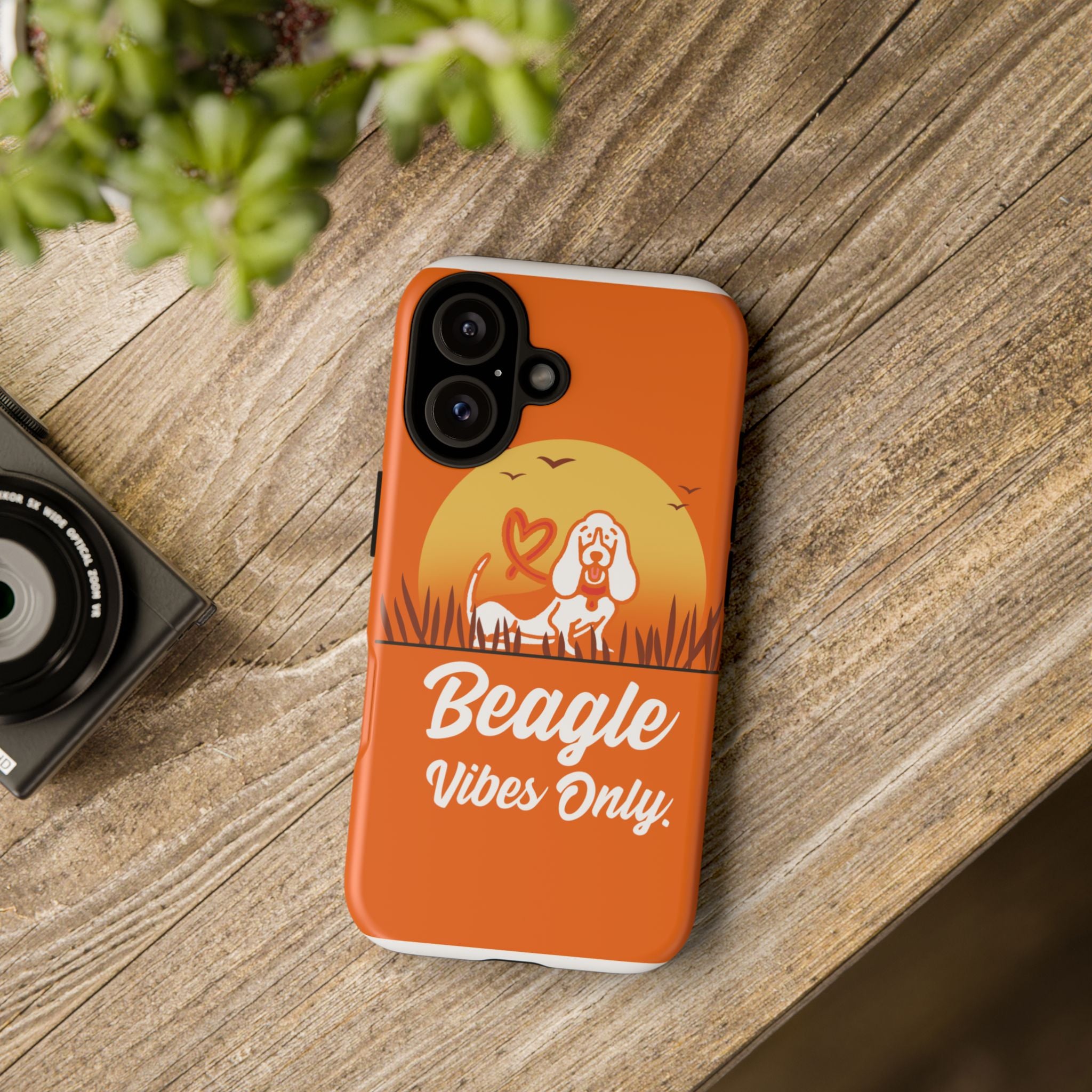 Beagle Vibes Only Phone Case | Tough Cases