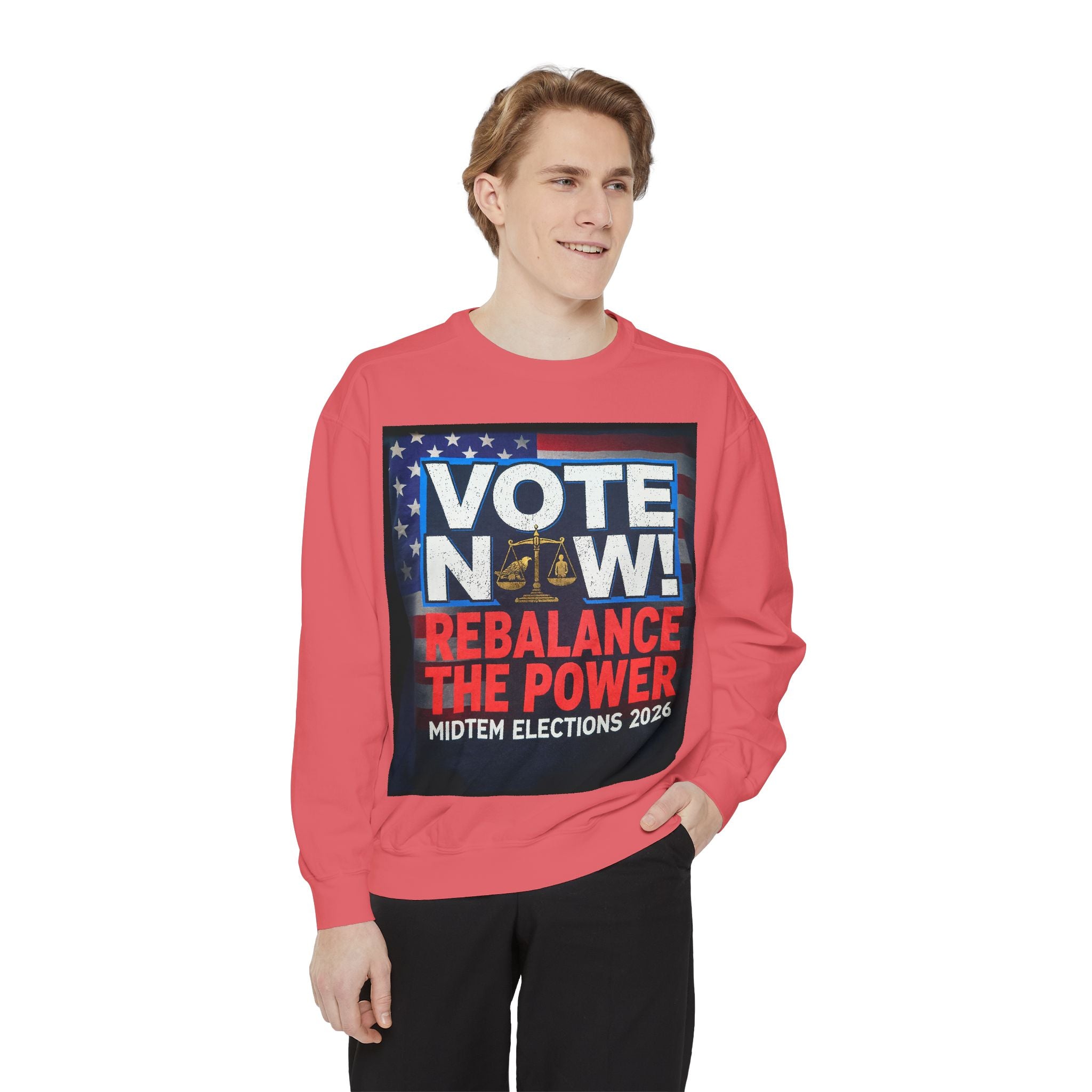 Vote Now Rebalance the Power Sweatshirt | Midterm Elections 2026