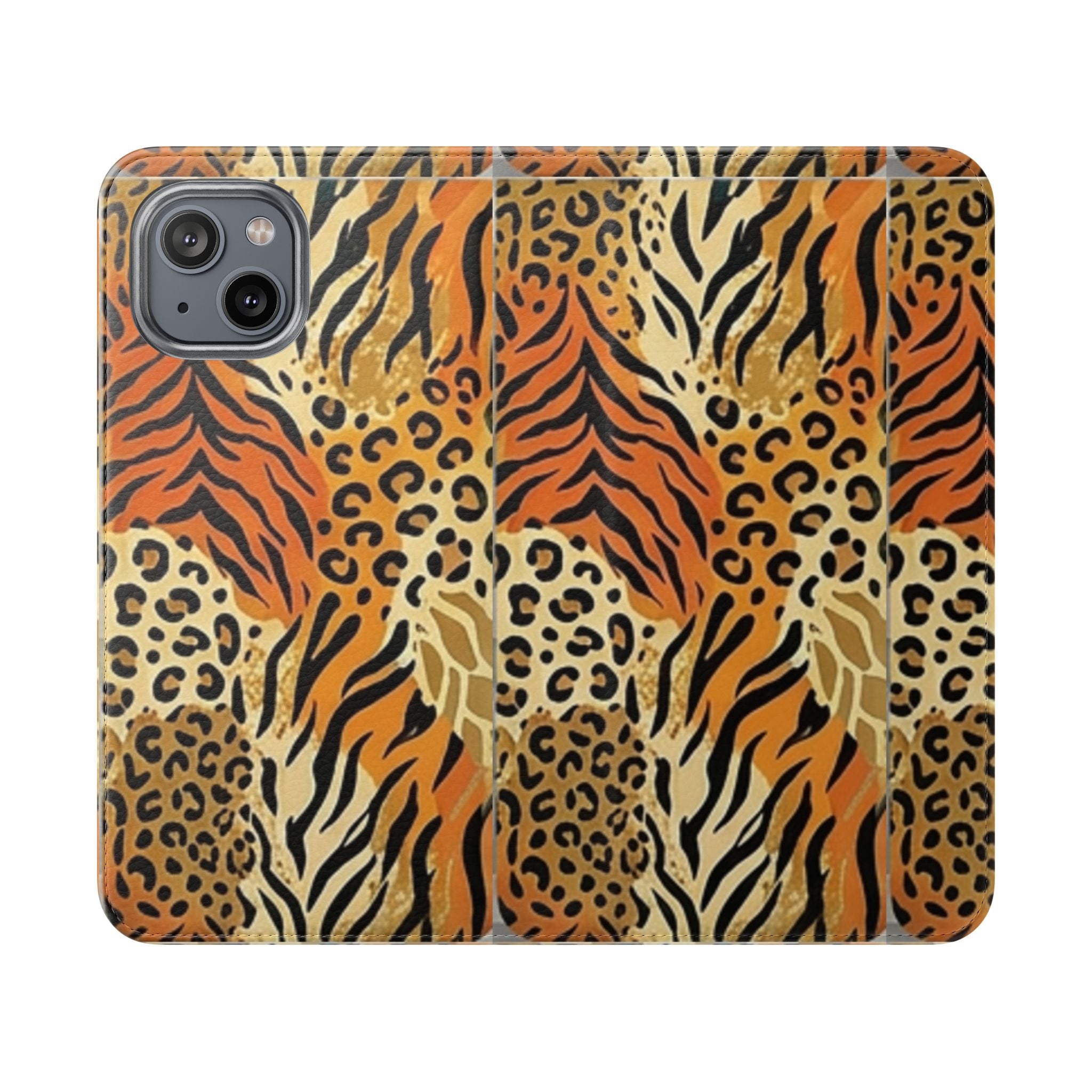 Flip Cases TIger, leopard , Cheetah Printed Mobile Cover