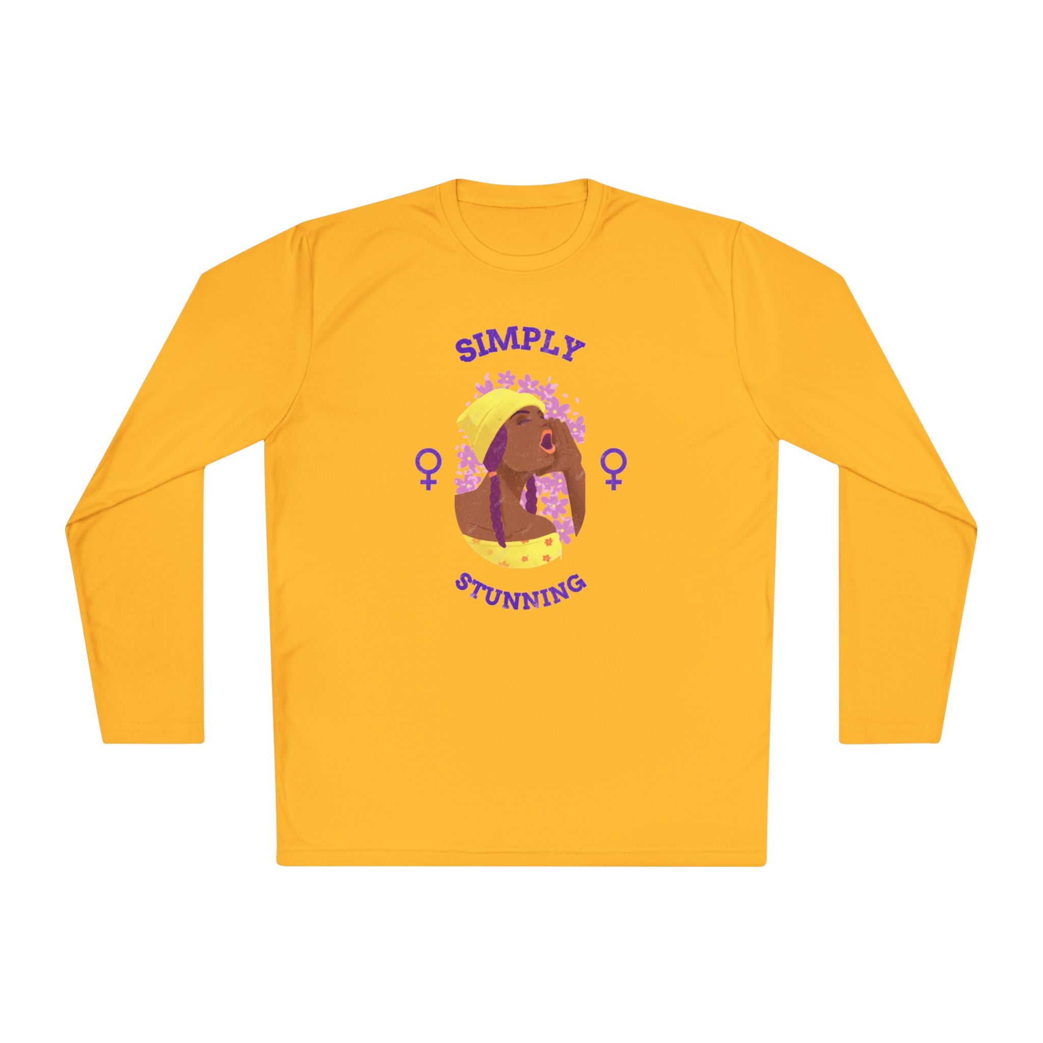 Simply Stunning sloth shirt | Long Sleeve Tee | Feminist femme design