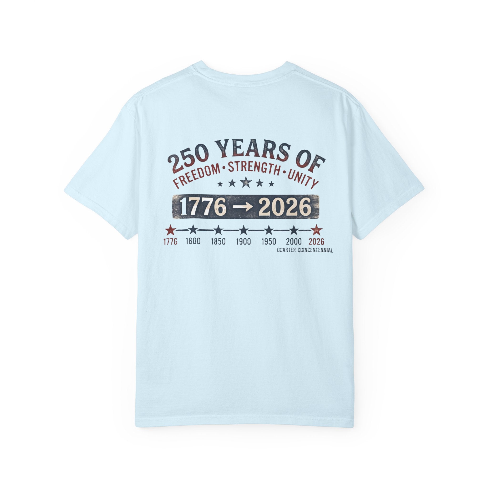 America 250th Anniversary T-Shirt — "Happy 250th Birthday America" Patriotic Tee (1776–2026)