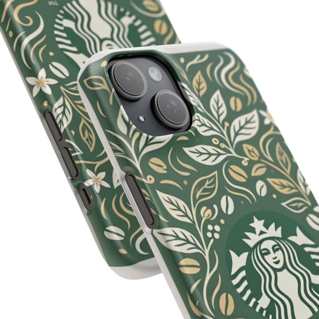 Starbucks Logo Phone Case | Green Coffee Shop iPhone Case