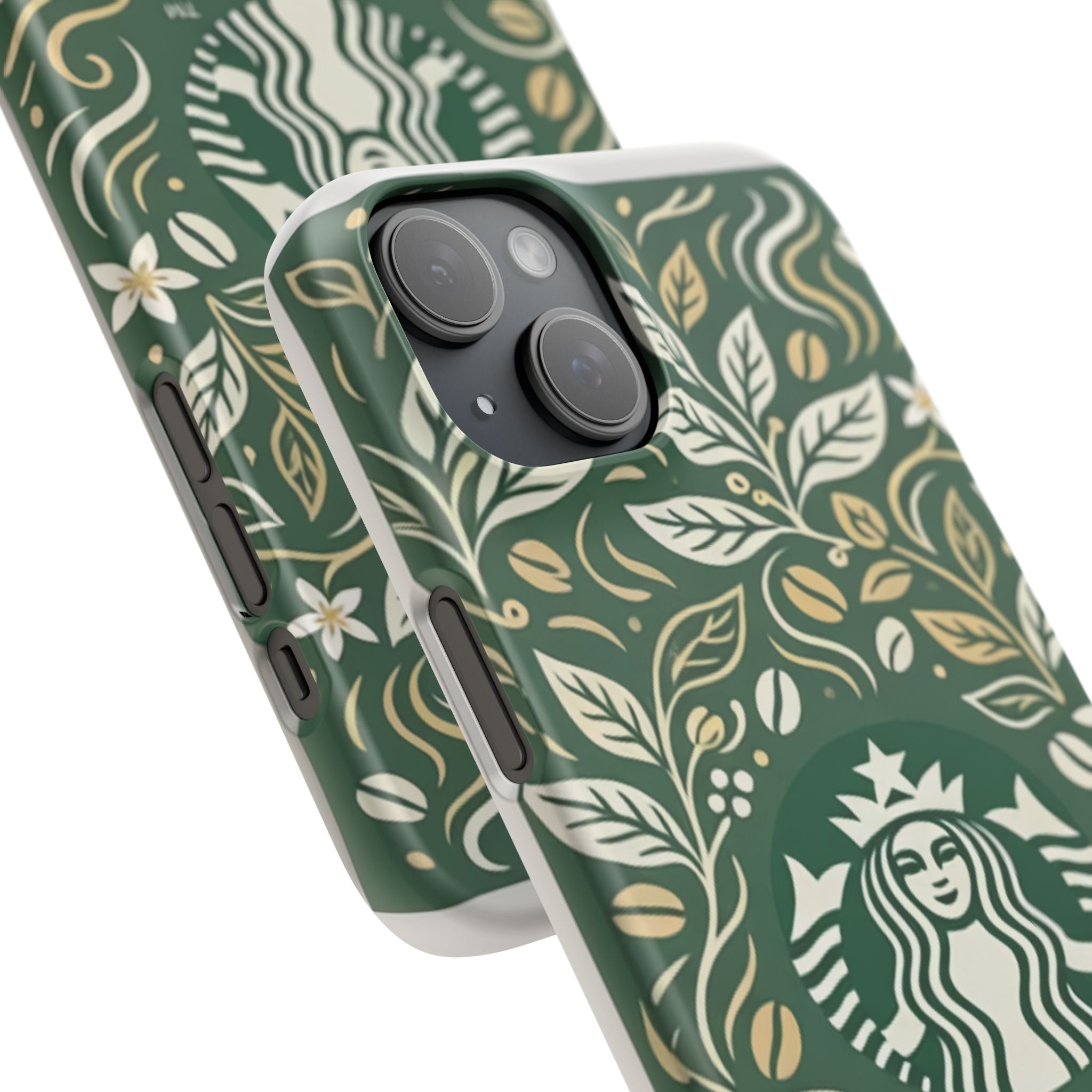 Starbucks Logo Phone Case | Green Coffee Shop iPhone Case