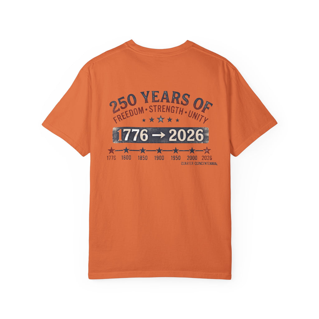America 250th Anniversary T-Shirt — "Happy 250th Birthday America" Patriotic Tee (1776–2026)