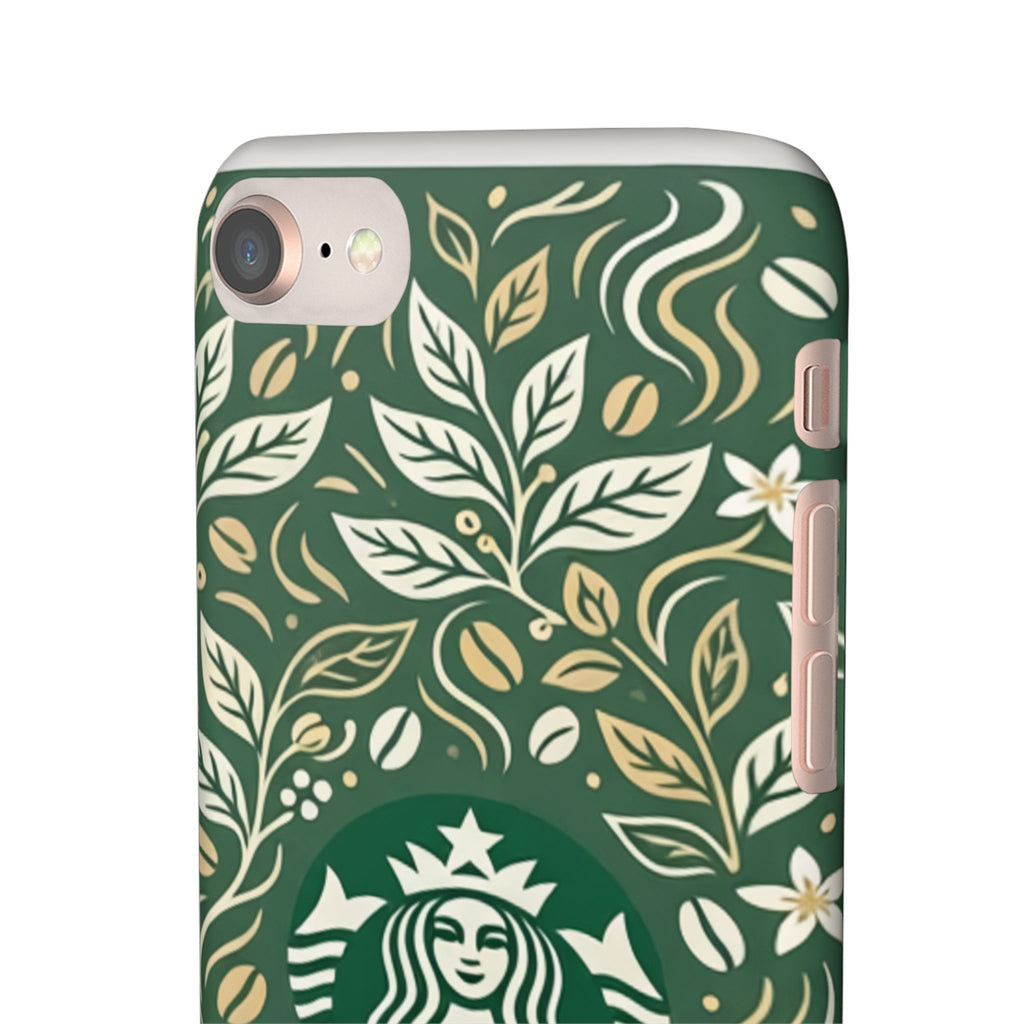 Starbucks Logo Phone Case | Green Coffee Shop iPhone Case
