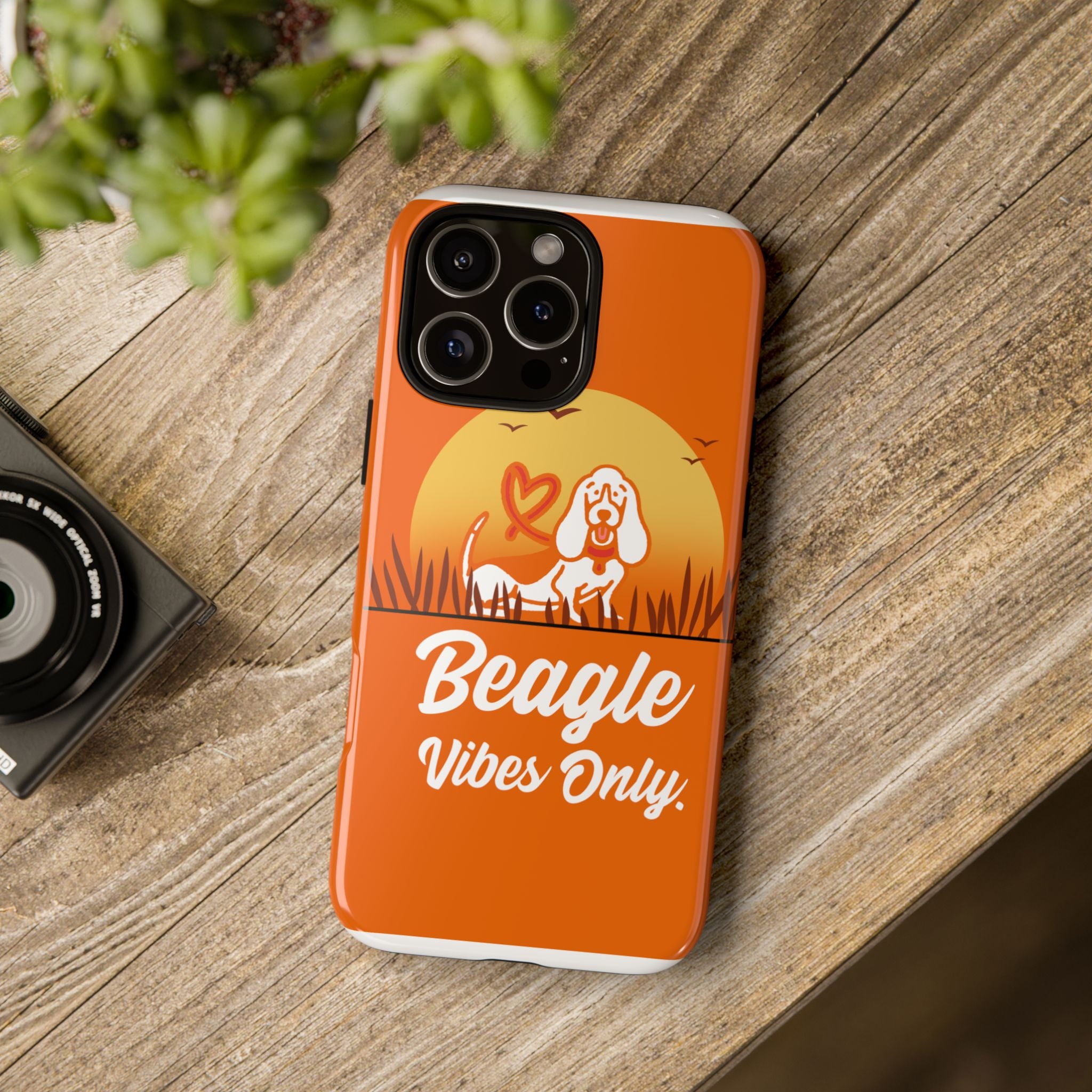 Beagle Vibes Only Phone Case | Tough Cases