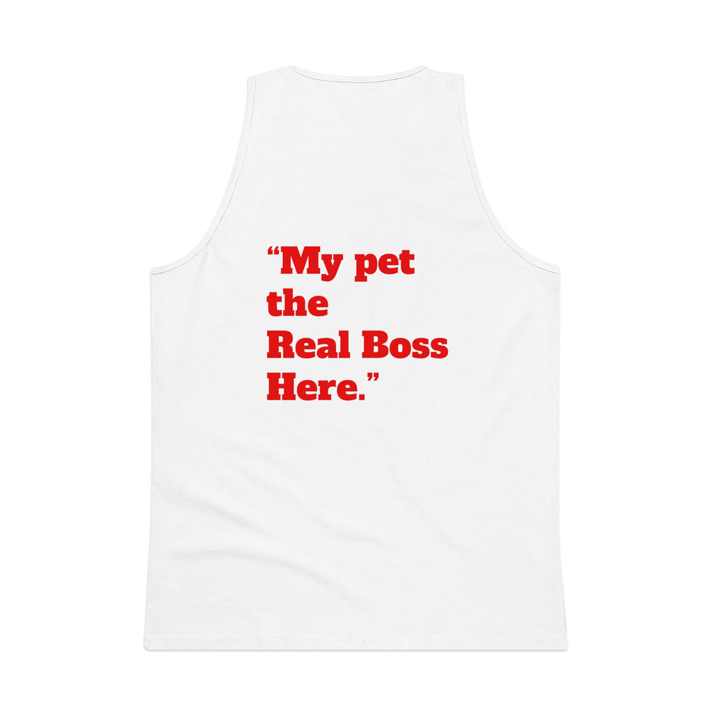 My Pitbull Is My Happy Place Tank | Pitbull Dog Tank Top
