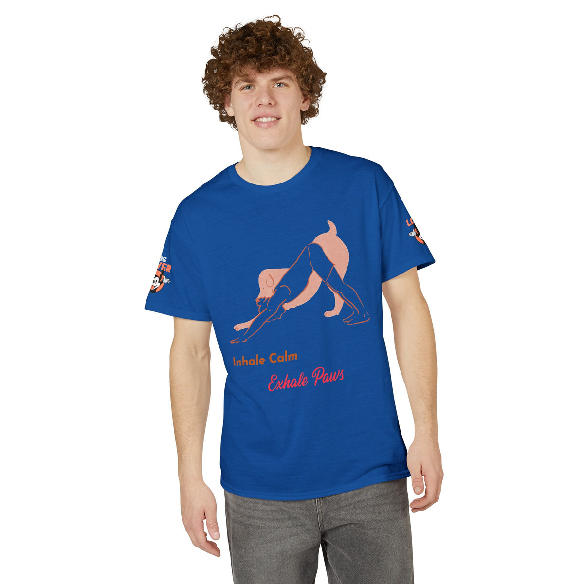 yoga dog t shirt, funny yoga dog shirt
