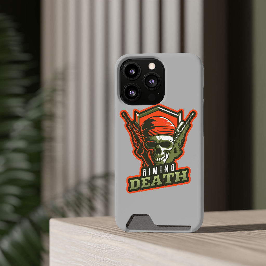 Skull with Bandana and Guns Phone Case