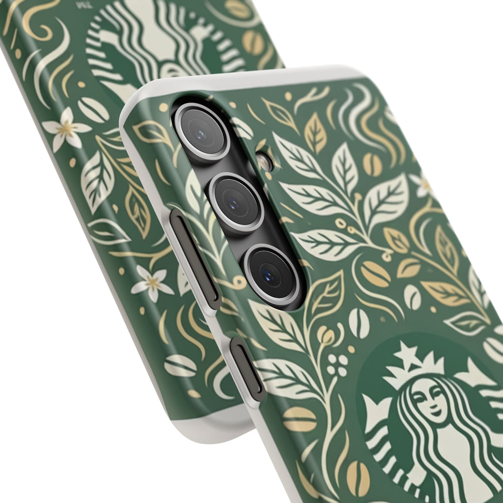 Starbucks Logo Phone Case | Green Coffee Shop iPhone Case