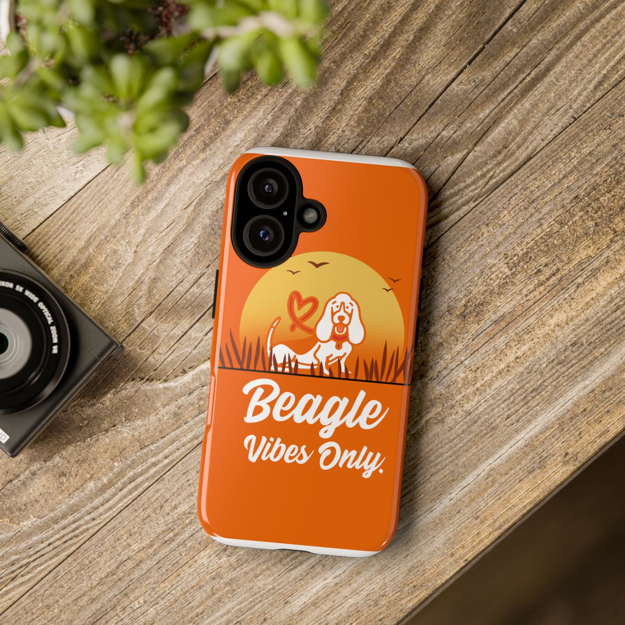 Beagle Vibes Only Phone Case | Tough Cases