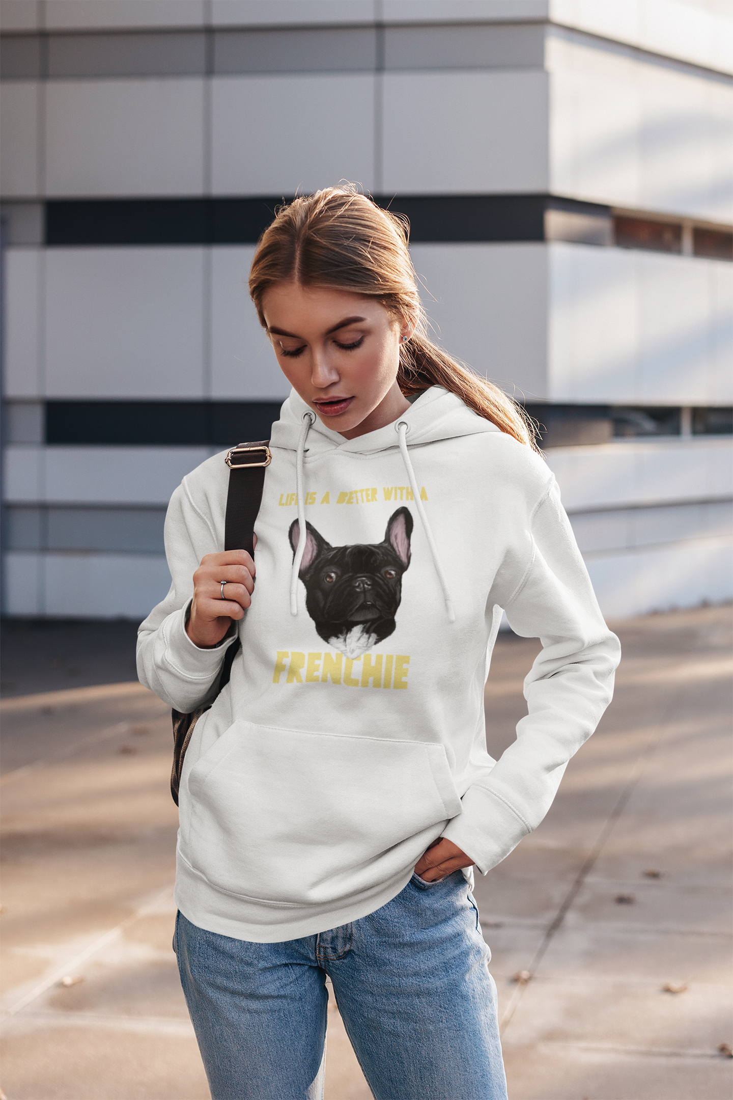 French Bulldog long sleeve tee, Cute French Bulldog apparel, Comfortable cotton dog shirt , Pet lover graphic tee , Trendy dog lover fashion