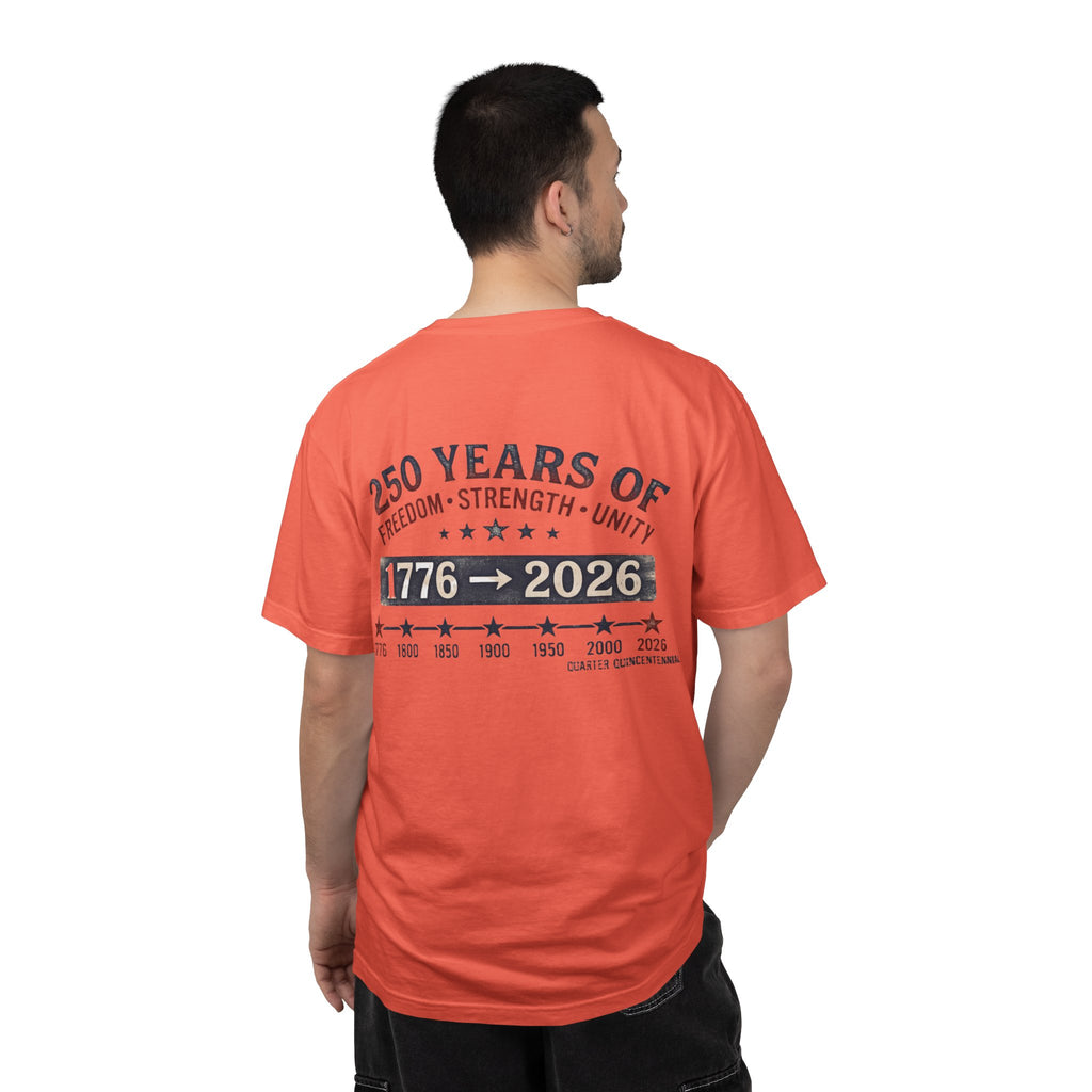 America 250th Anniversary T-Shirt — "Happy 250th Birthday America" Patriotic Tee (1776–2026)