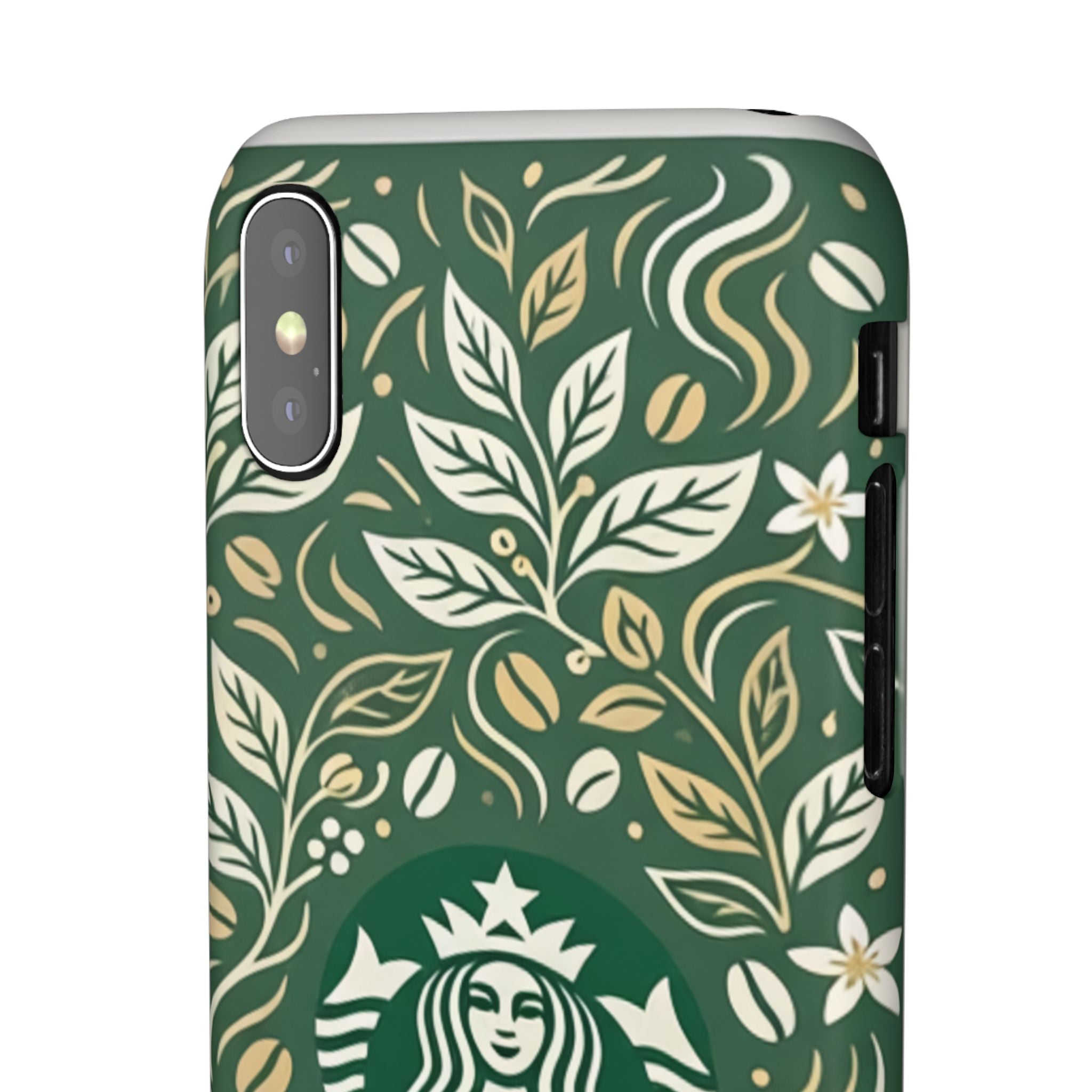 Starbucks Logo Phone Case | Green Coffee Shop iPhone Case