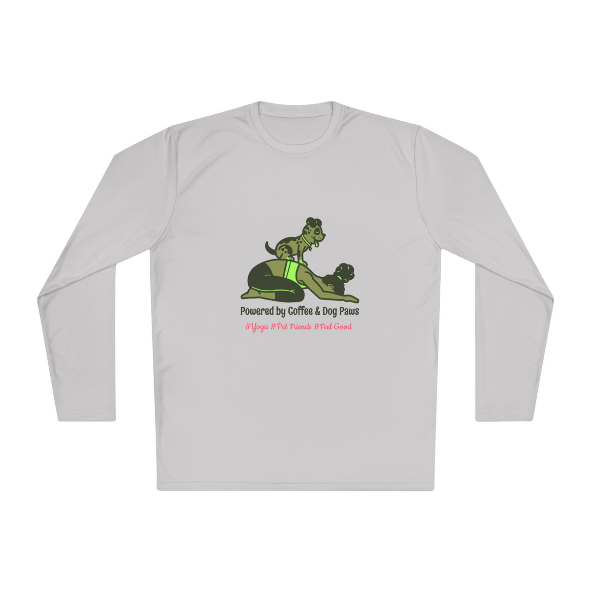 Dog Mom Yoga Shirt  Funny Dog Lover Grap | Funny Dog Lover Graphic Tee |  Pet Lover Performance Tee