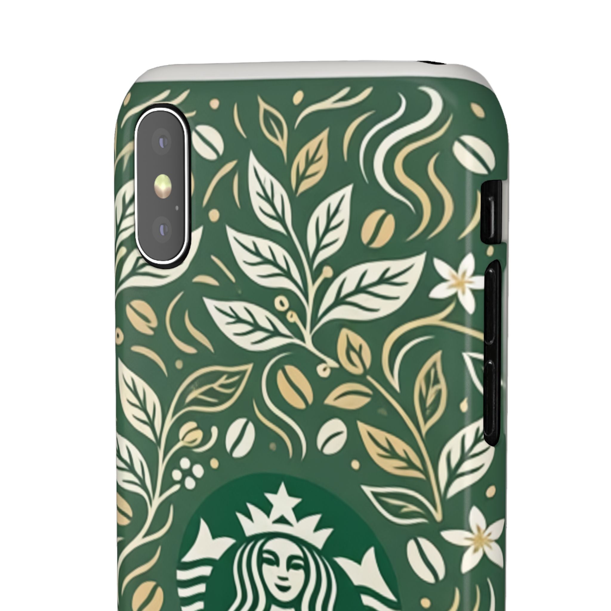 Starbucks Logo Phone Case | Green Coffee Shop iPhone Case