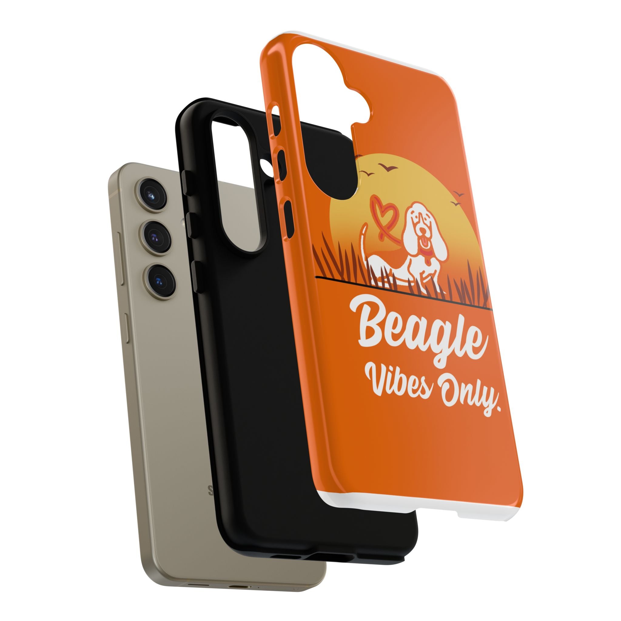 Beagle Vibes Only Phone Case | Tough Cases