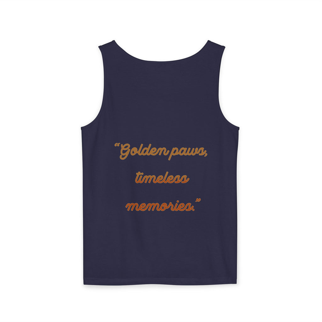 golden retriever watercolor shirt, golden retriever tank top, dog lover summer clothing, golden retriever dad shirt, dog lover clothing