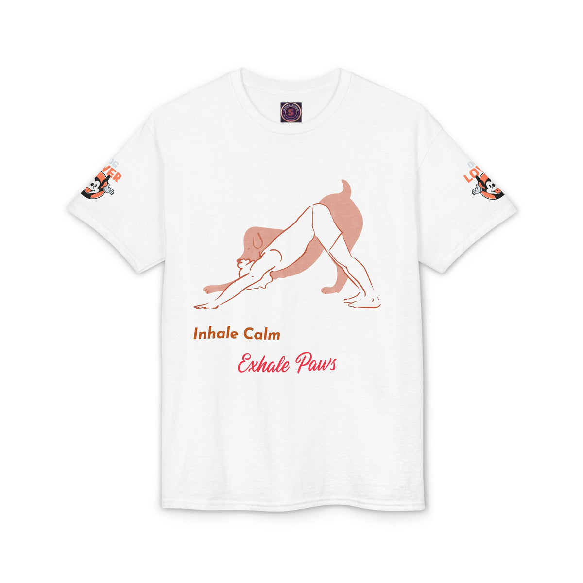 yoga dog t shirt, funny yoga dog shirt