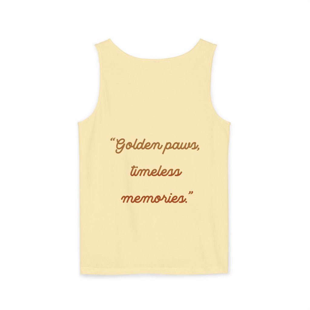 golden retriever watercolor shirt, golden retriever tank top, dog lover summer clothing, golden retriever dad shirt, dog lover clothing