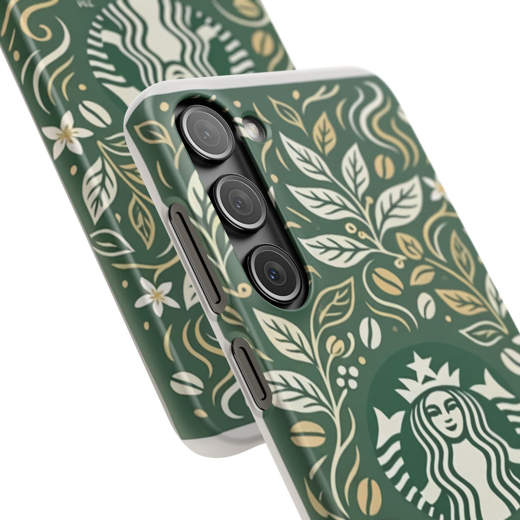 Starbucks Logo Phone Case | Green Coffee Shop iPhone Case