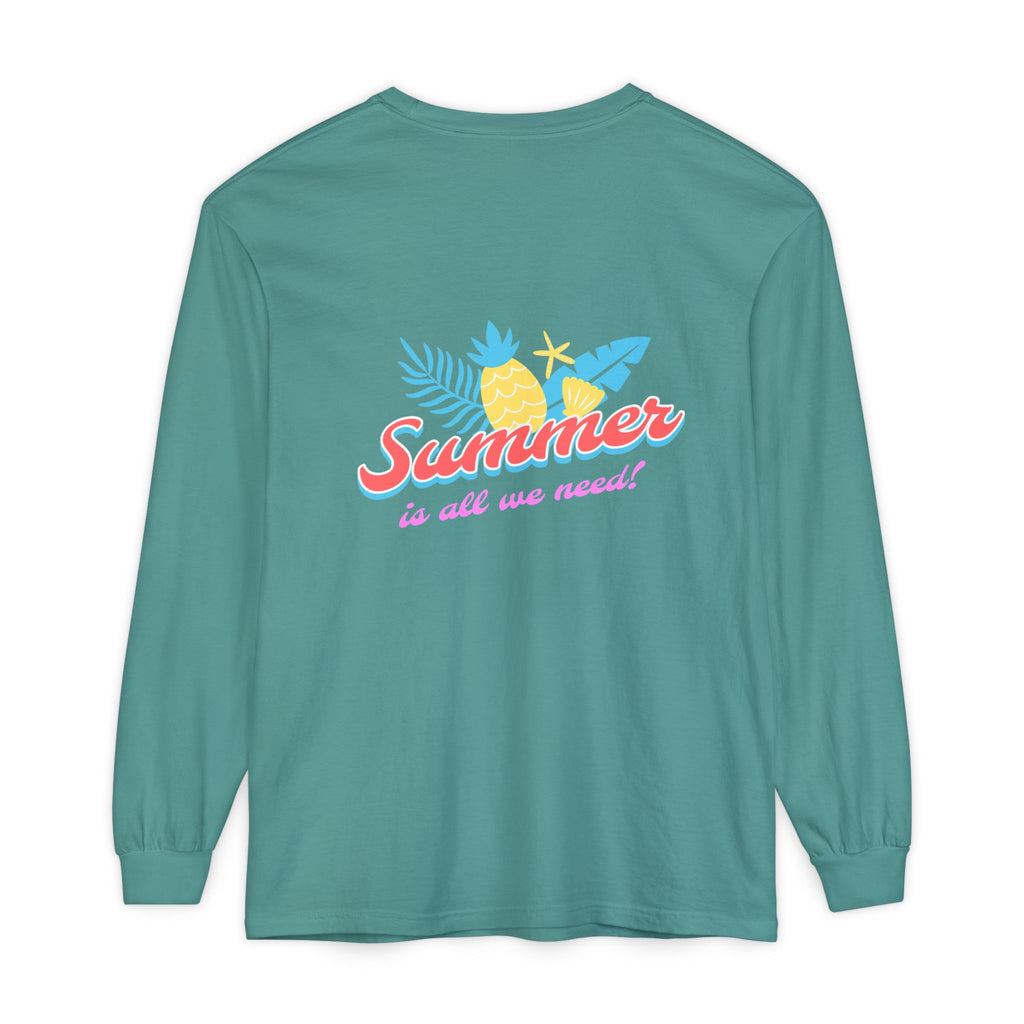 Keeping It Salty surf salt shaker illustration Long Sleeve T-Shirt | Summer beach vibes