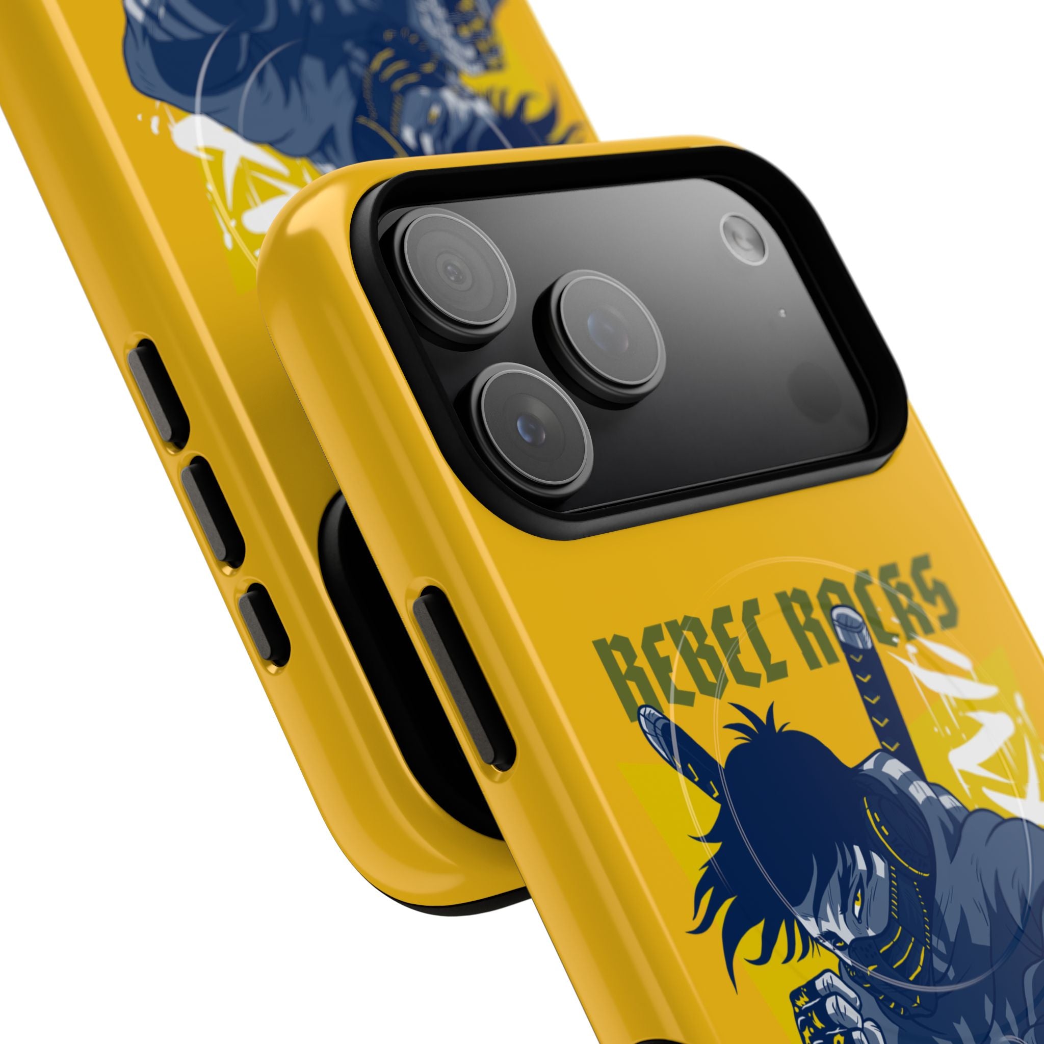 Rebel Ninja Illustration Phone Case | Tough Magnetic Case