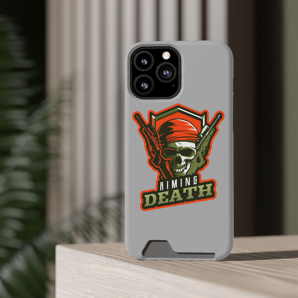 Skull with Bandana and Guns Phone Case