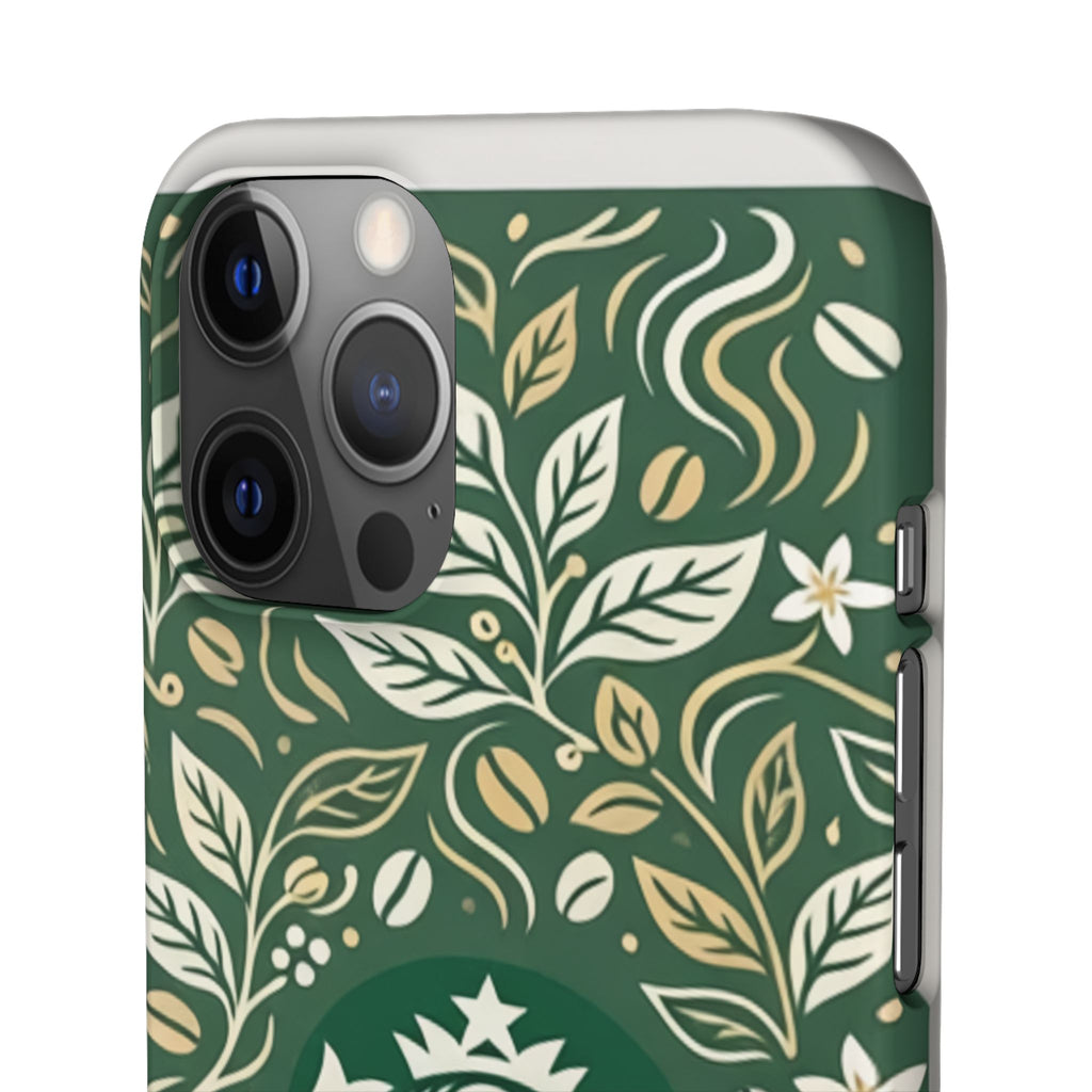 Starbucks Logo Phone Case | Green Coffee Shop iPhone Case
