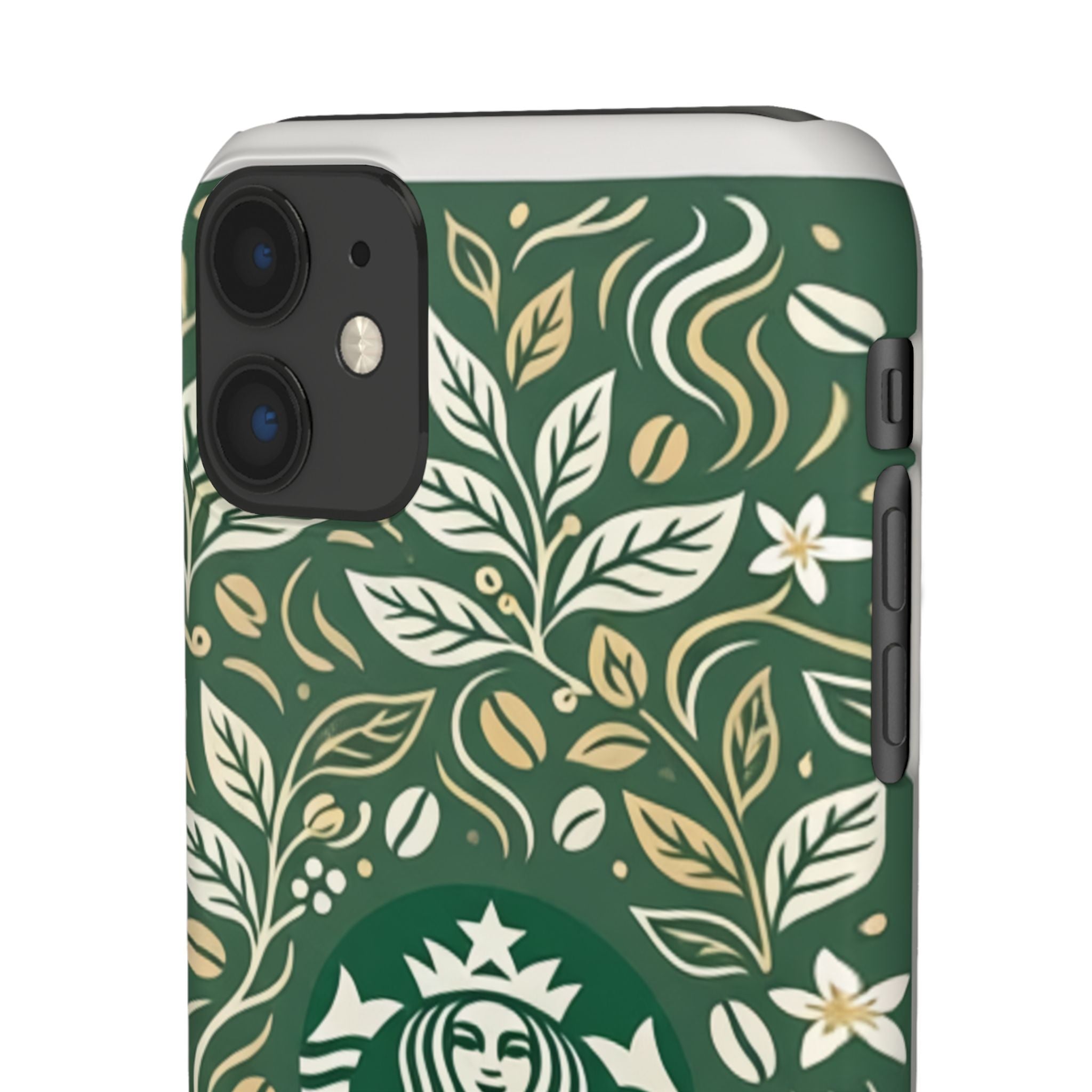 Starbucks Logo Phone Case | Green Coffee Shop iPhone Case