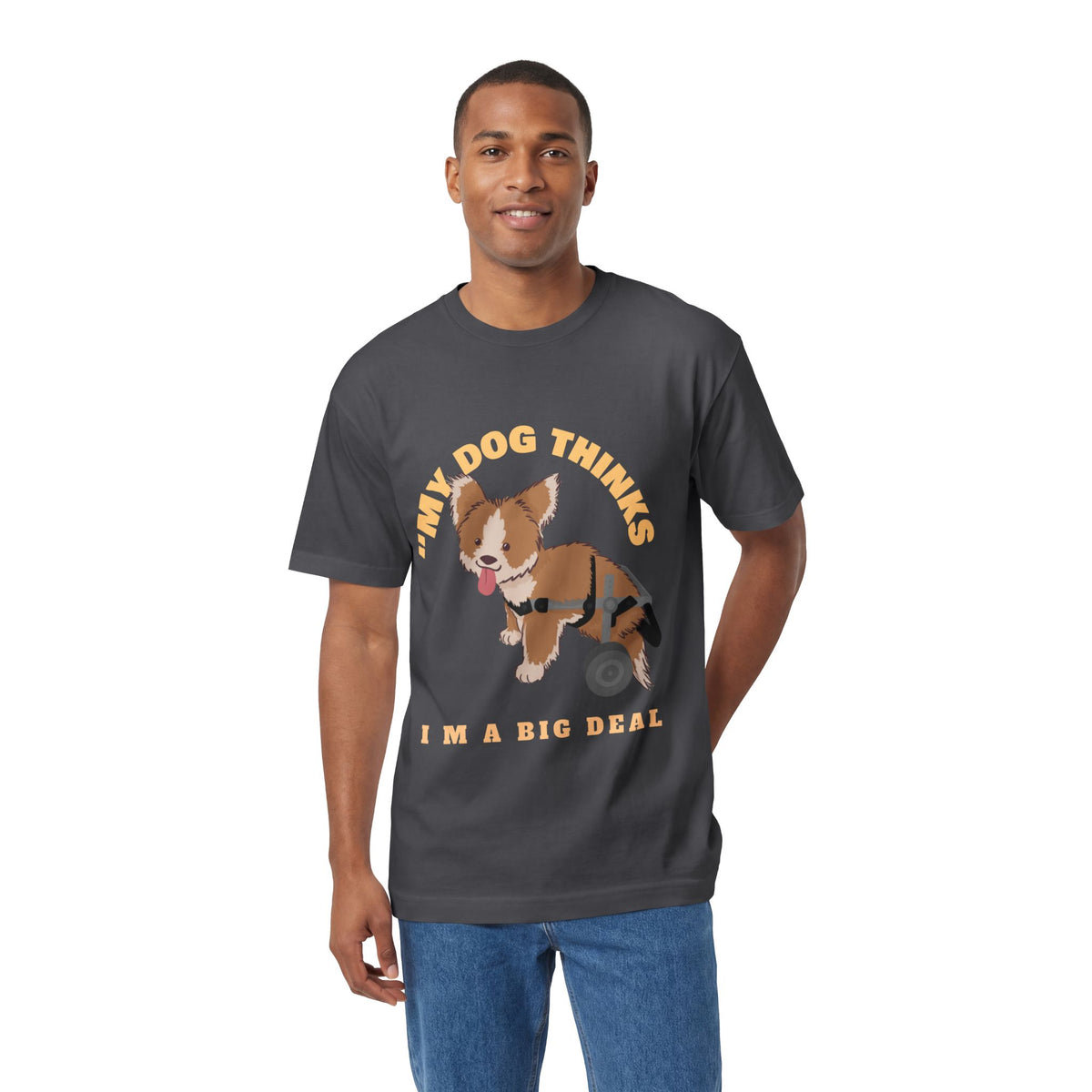 Funny dog lover tee, Comfortable cotton dog shirt