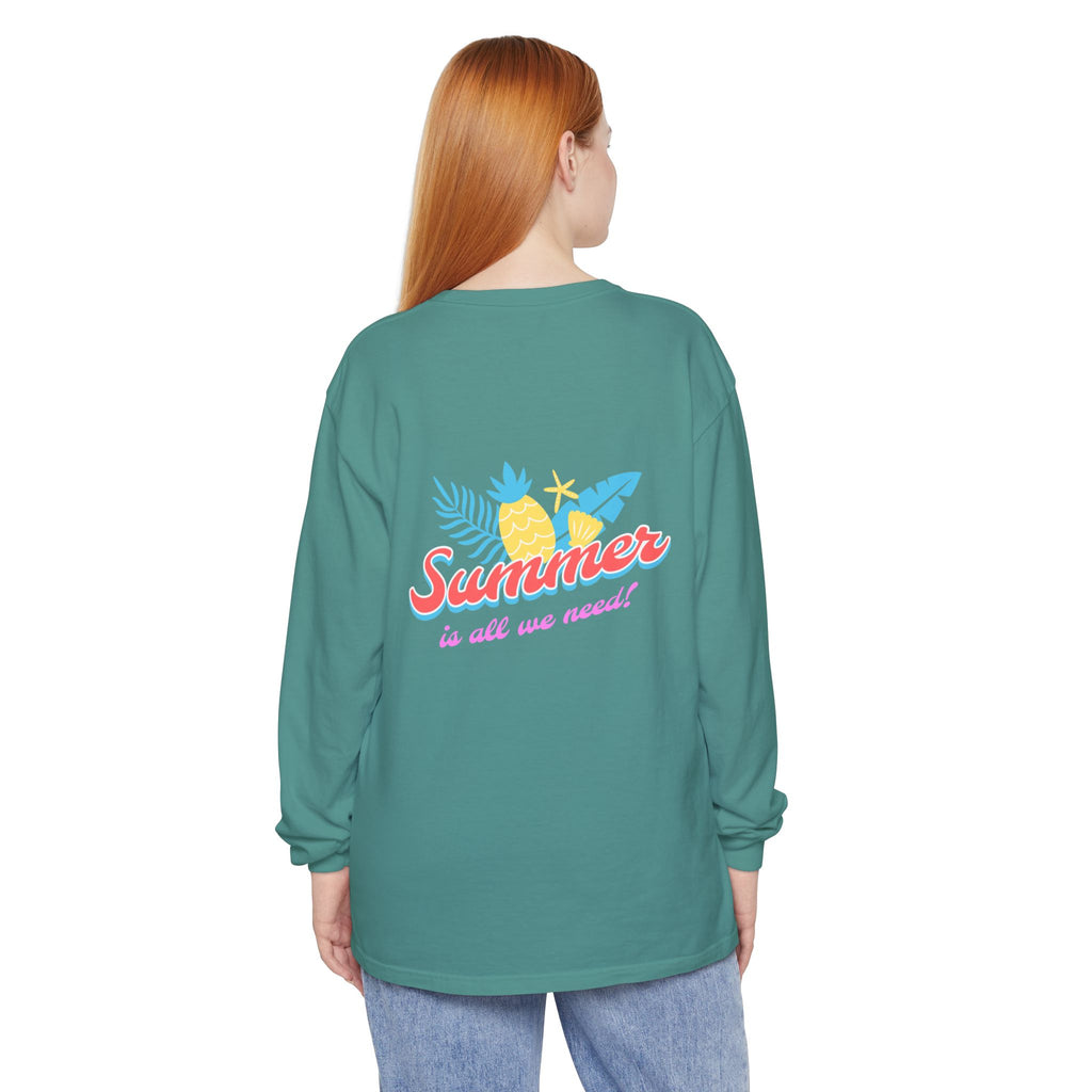 Keeping It Salty surf salt shaker illustration Long Sleeve T-Shirt | Summer beach vibes