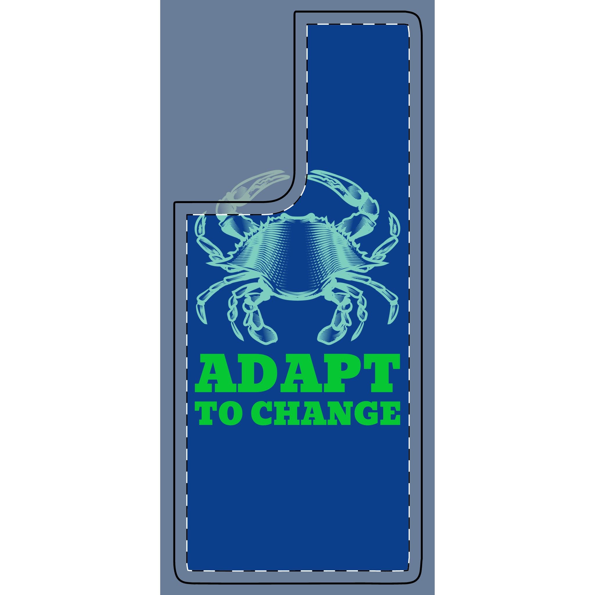 Crab illustration Adapt to Change Phone Cover