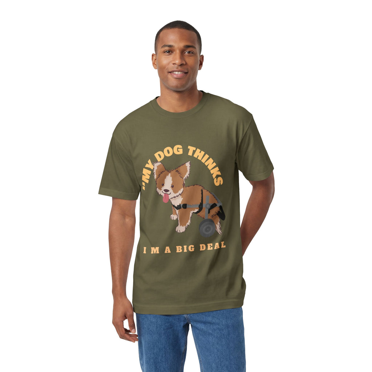 Funny dog lover tee, Comfortable cotton dog shirt