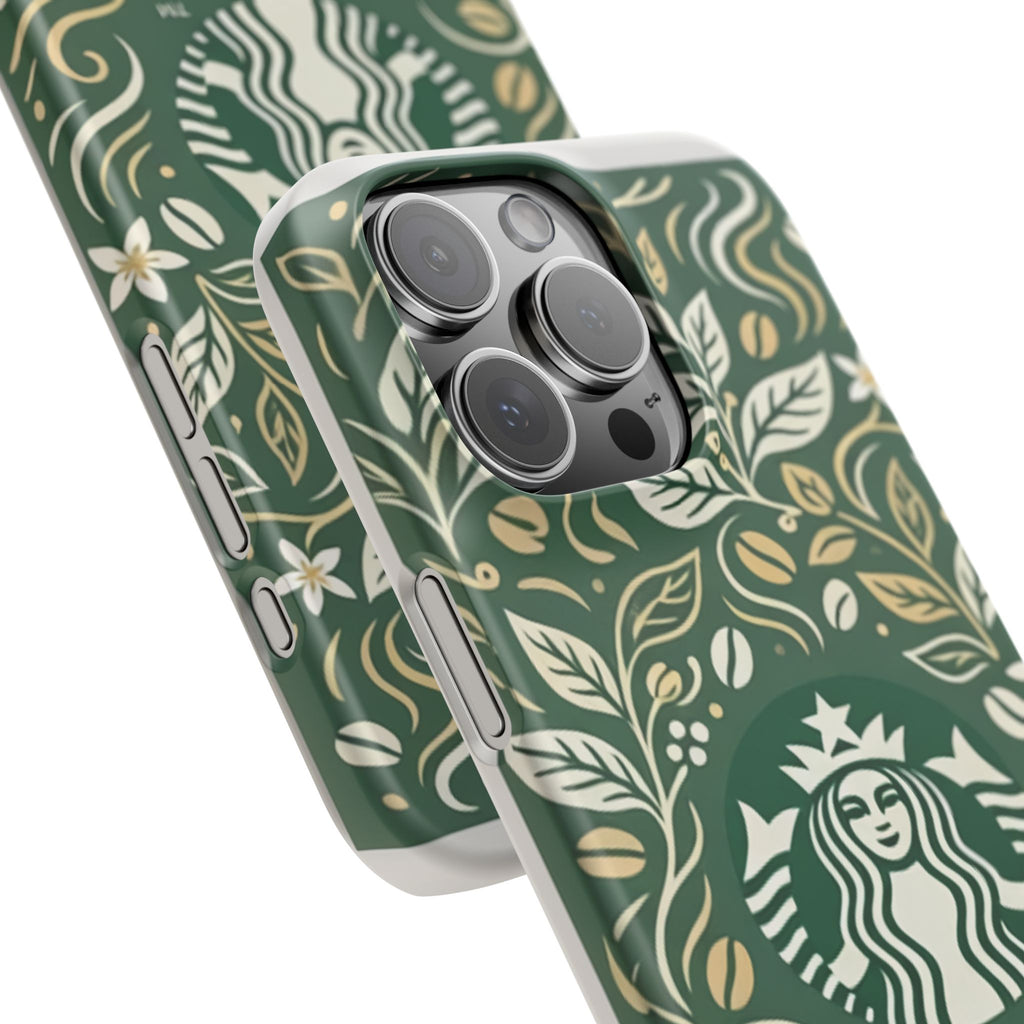 Starbucks Logo Phone Case | Green Coffee Shop iPhone Case