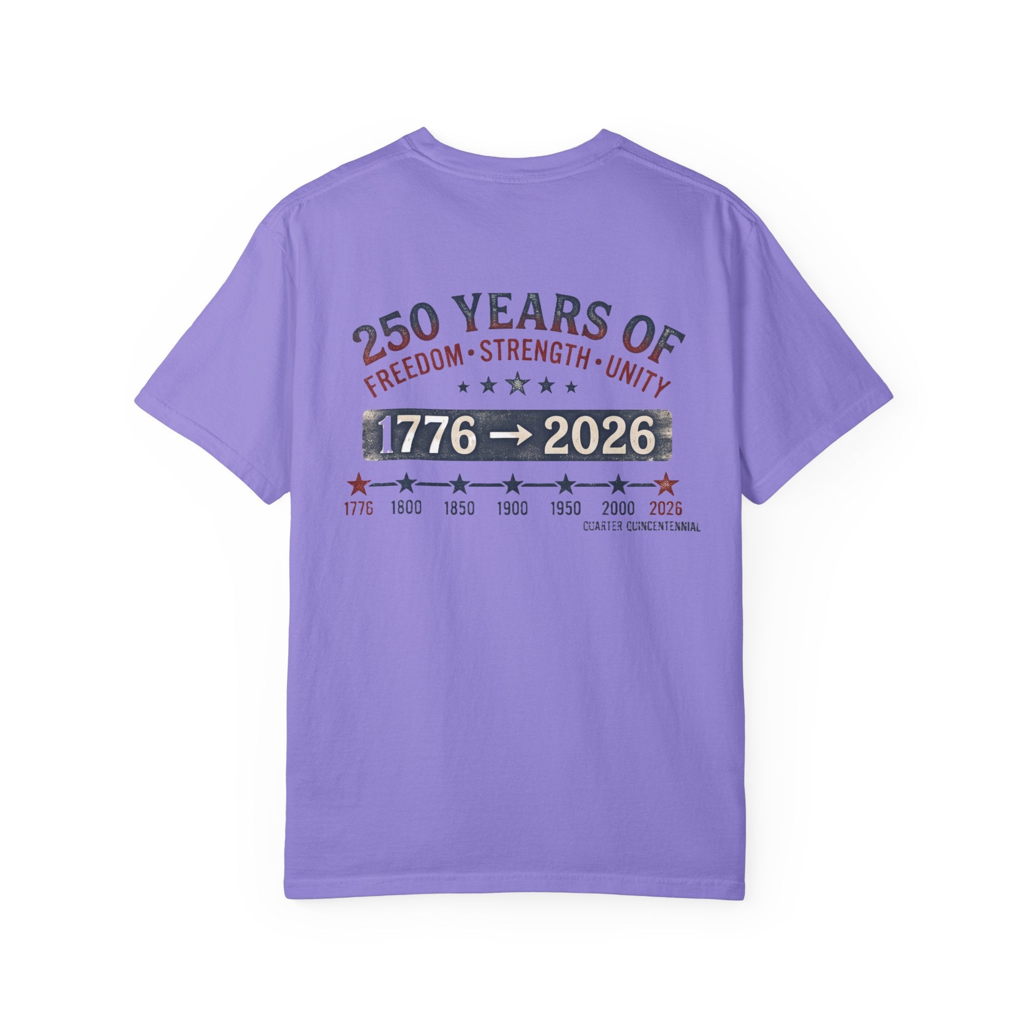 America 250th Anniversary T-Shirt — "Happy 250th Birthday America" Patriotic Tee (1776–2026)